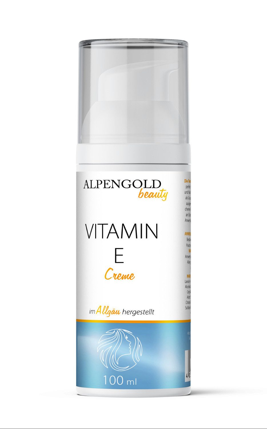 Körperpflegemittel Vitamin E Creme