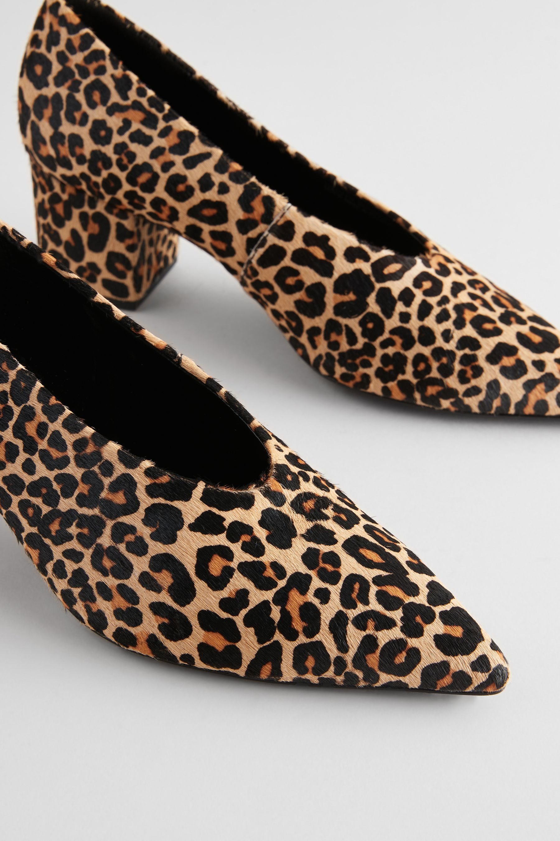 Next Forever Comfort® spitze Lederstiefel, Blockabsatz günstig online kaufen