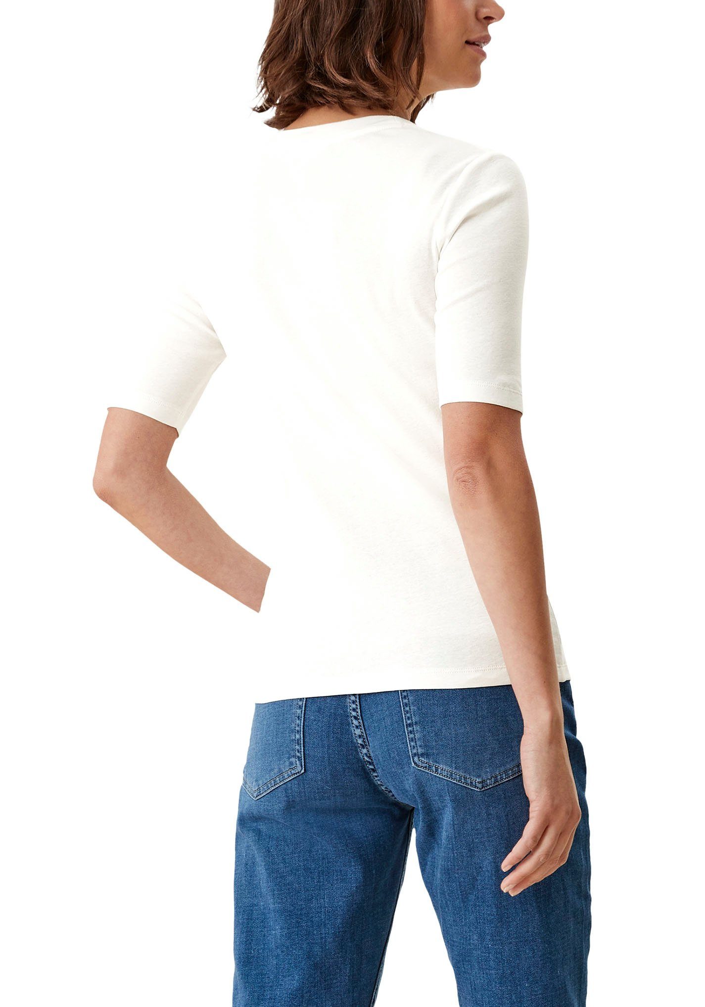 white 3/4-Arm-Shirt s.Oliver