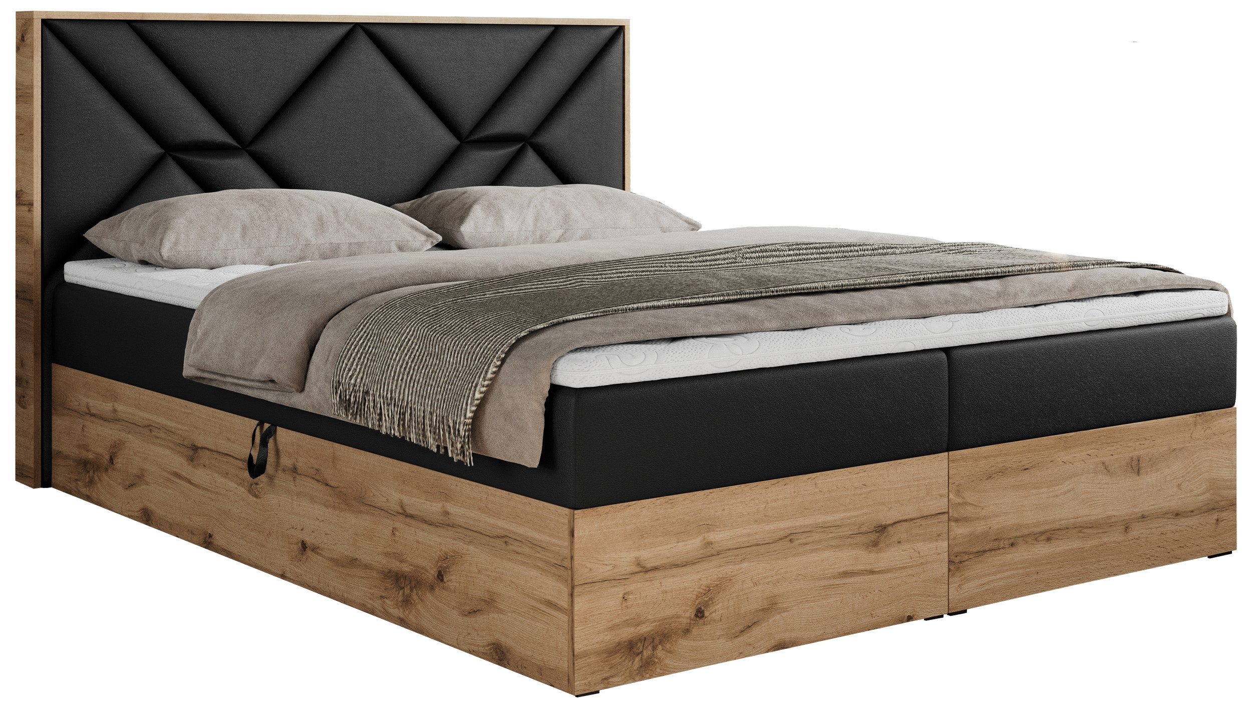 MKS MÖBEL Boxspringbett GUNAR (Set, Packung, günstig online kaufen
