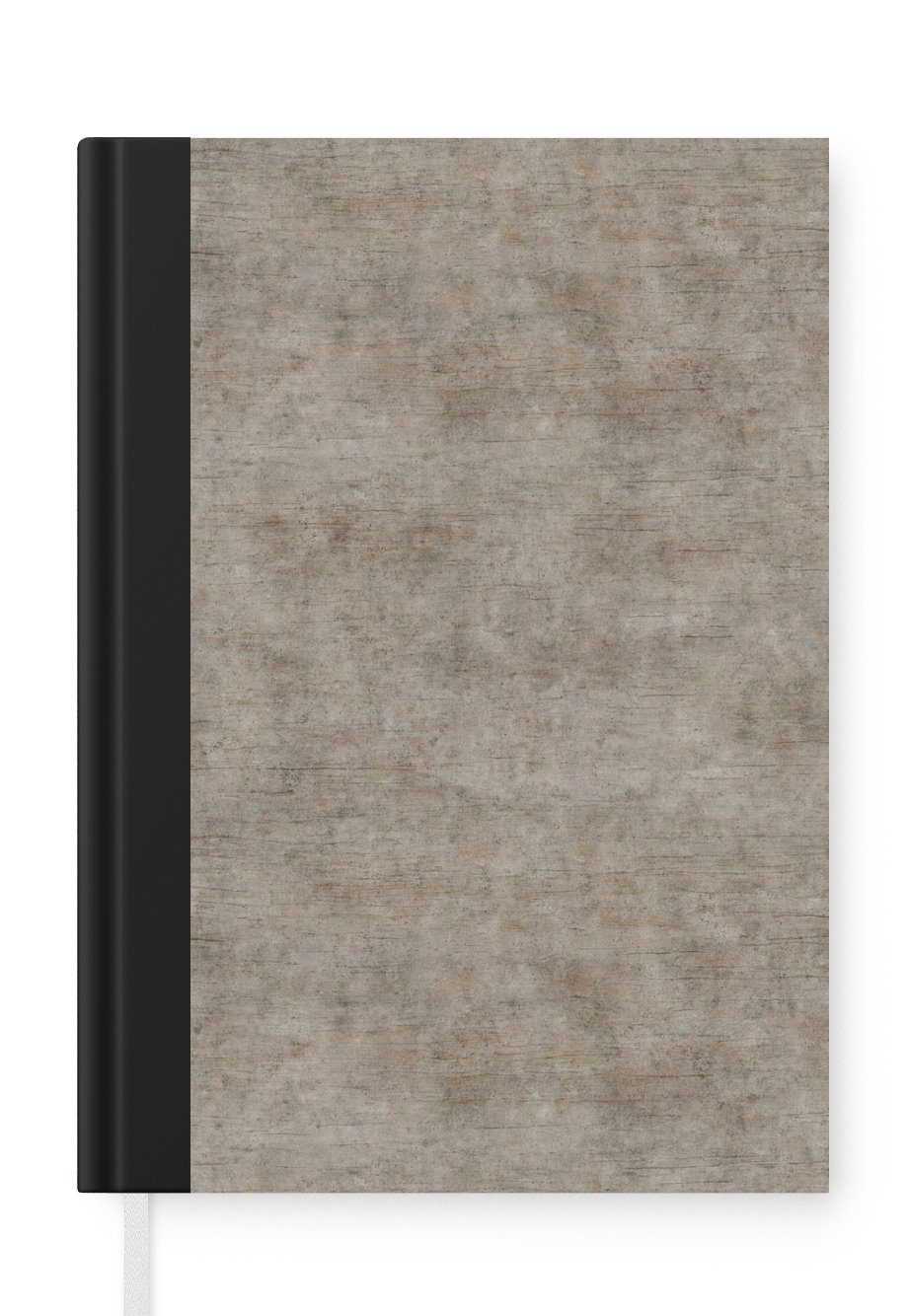 MuchoWow Notizbuch Retro - Beton - Muster, Journal, Merkzettel, Tagebuch, Notizheft, A5, 98 Seiten, Haushaltsbuch | Notizbücher