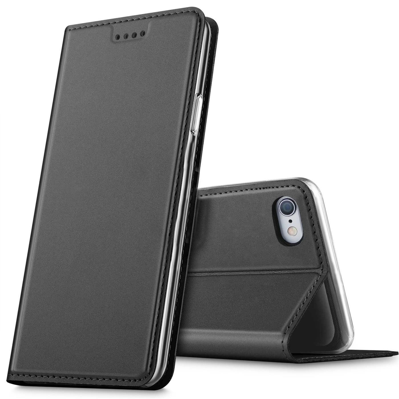 CoolGadget Handyhülle Magnet Case Handy Tasche für Apple iPhone 6 / 6s 4,7 Zoll, Hülle Klapphülle Ultra Slim Flip Cover für iPhone 6 / 6s Schutzhülle