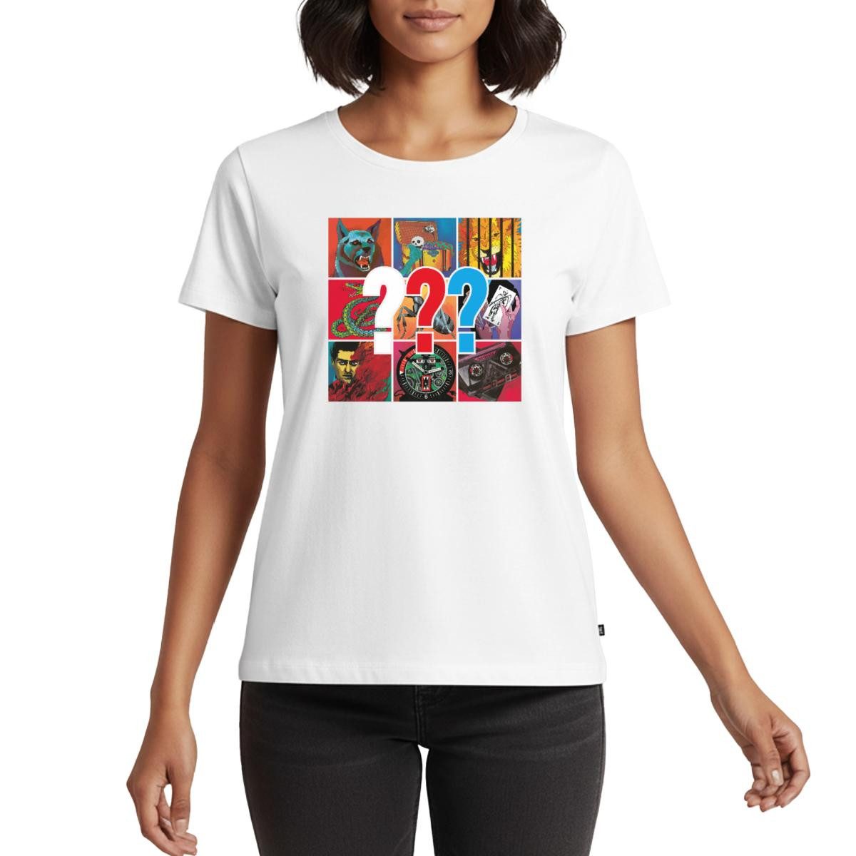 T-Shirt Die Drei Fragezeichen Covermotive Frauen Premium T-Shirt