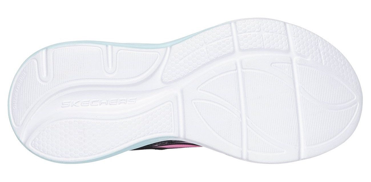 Skechers COSMIC GLOW LIGHTS Sneaker Klettschuh mit Glitzer, Größenschablone zum Download