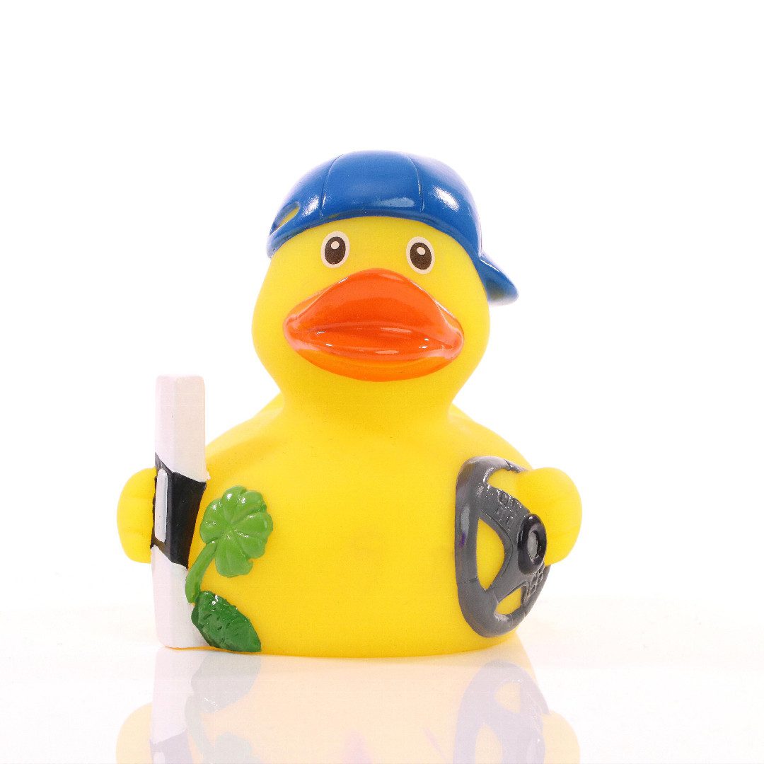 mbw Grußkarten Fahranfänger - Quietscheente - Badeente - ca. 8 cm gross