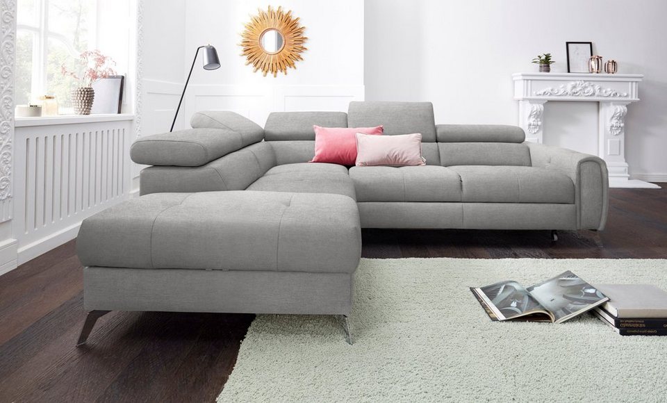 exxpo - sofa fashion Ecksofa, wahlweise mit Bettfunktion ... exxpo - sofa fashion Ecksofa, wahlweise mit Bettfunktion ...