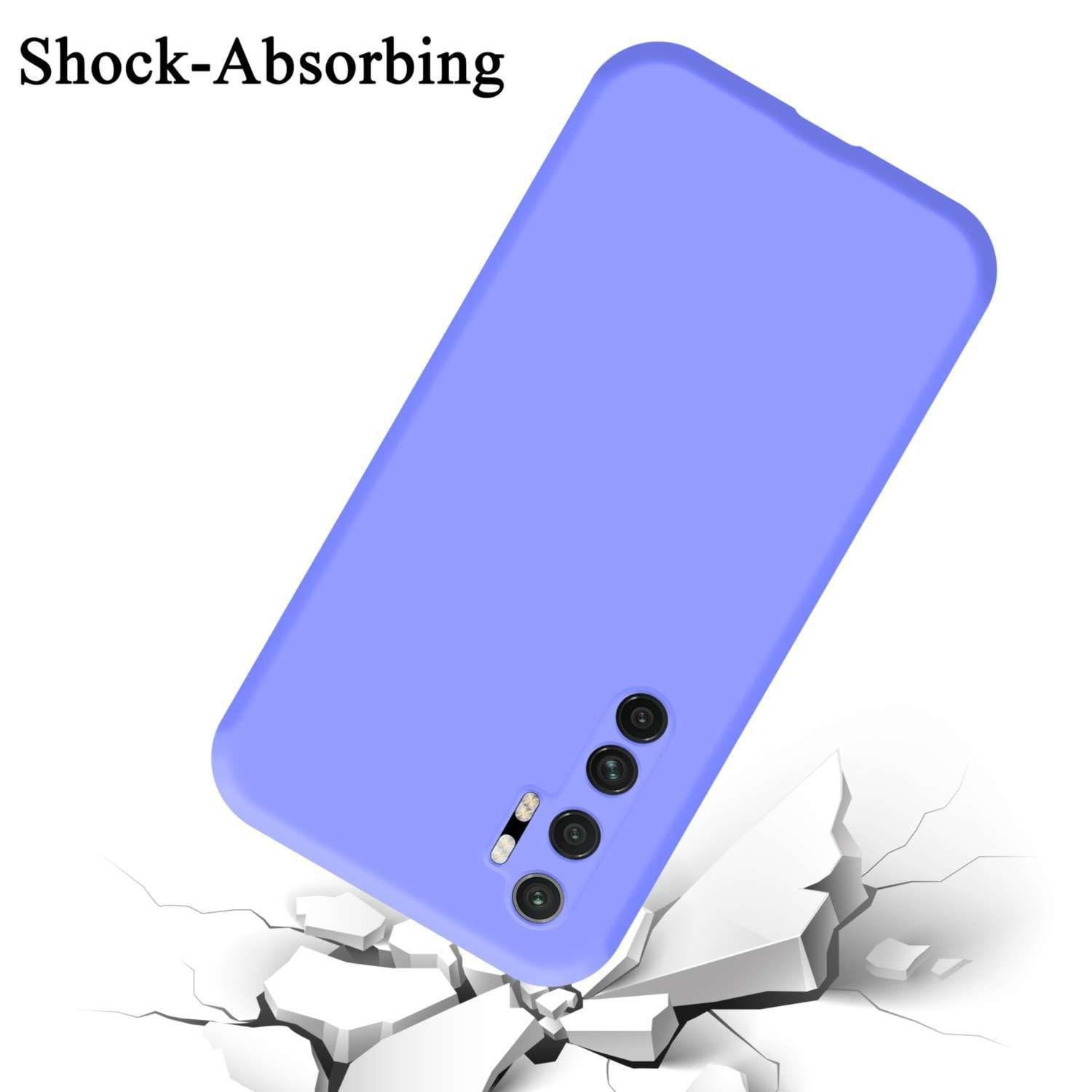 Cadorabo Handyhülle für Xiaomi Mi NOTE 10 LITE Hülle Xiaomi Mi NOTE 10 LITE, Flexible Hülle TPU Silikon Schutzhülle Back Cover Case