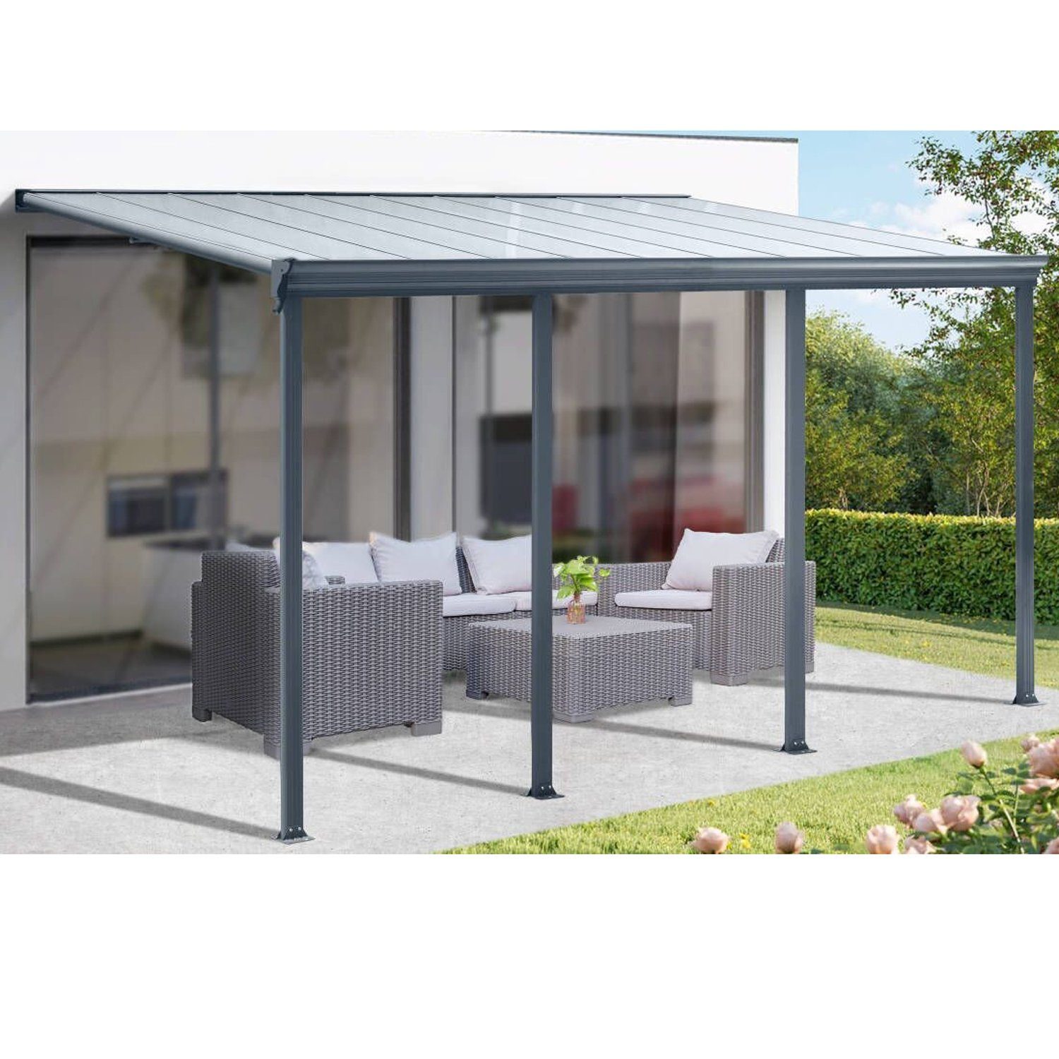 osoltus Anbaudach osoltus Terrassendach XXL 600cm günstig online kaufen