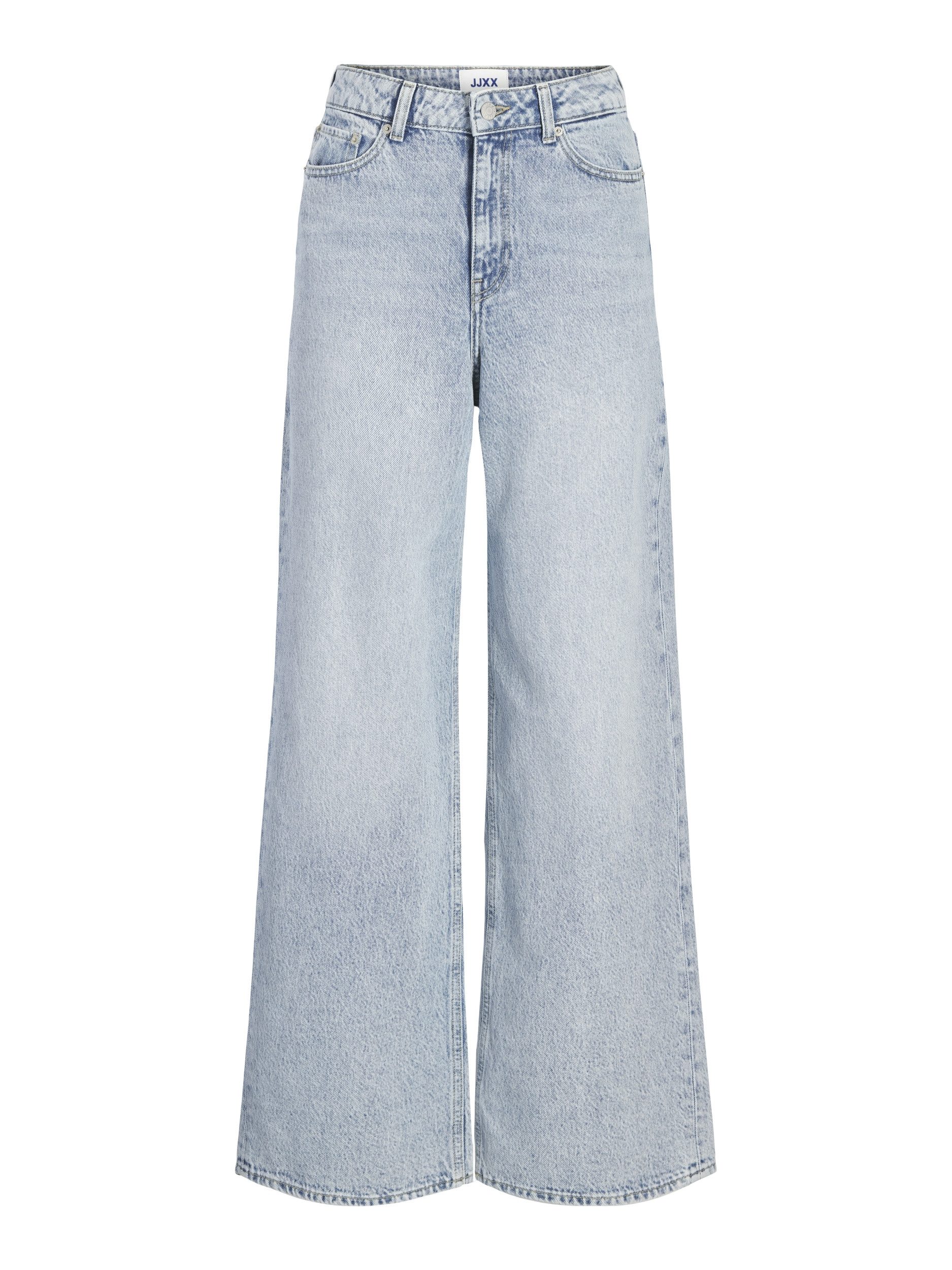Chinos JXTOKYO WIDE HW R400 DNM NOOS, Light Blue Denim