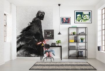 Komar Poster Star Wars Faces Kylo, Star Wars (1 St), Kinderzimmer, Schlafzimmer, Wohnzimmer