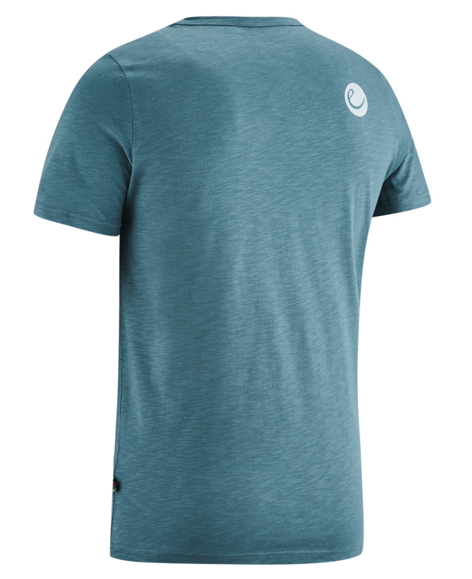 T-shirt T-Shirt Blue M Edelrid Iv Orion Herren Edelrid Highball Kurzarm-Shirt