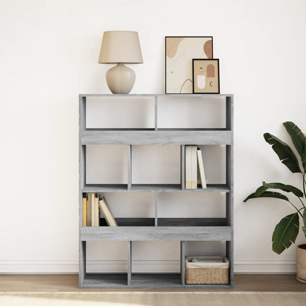 vidaXL Bücherregal Bücherregal Grau Sonoma 100x33x125,5 günstig online kaufen