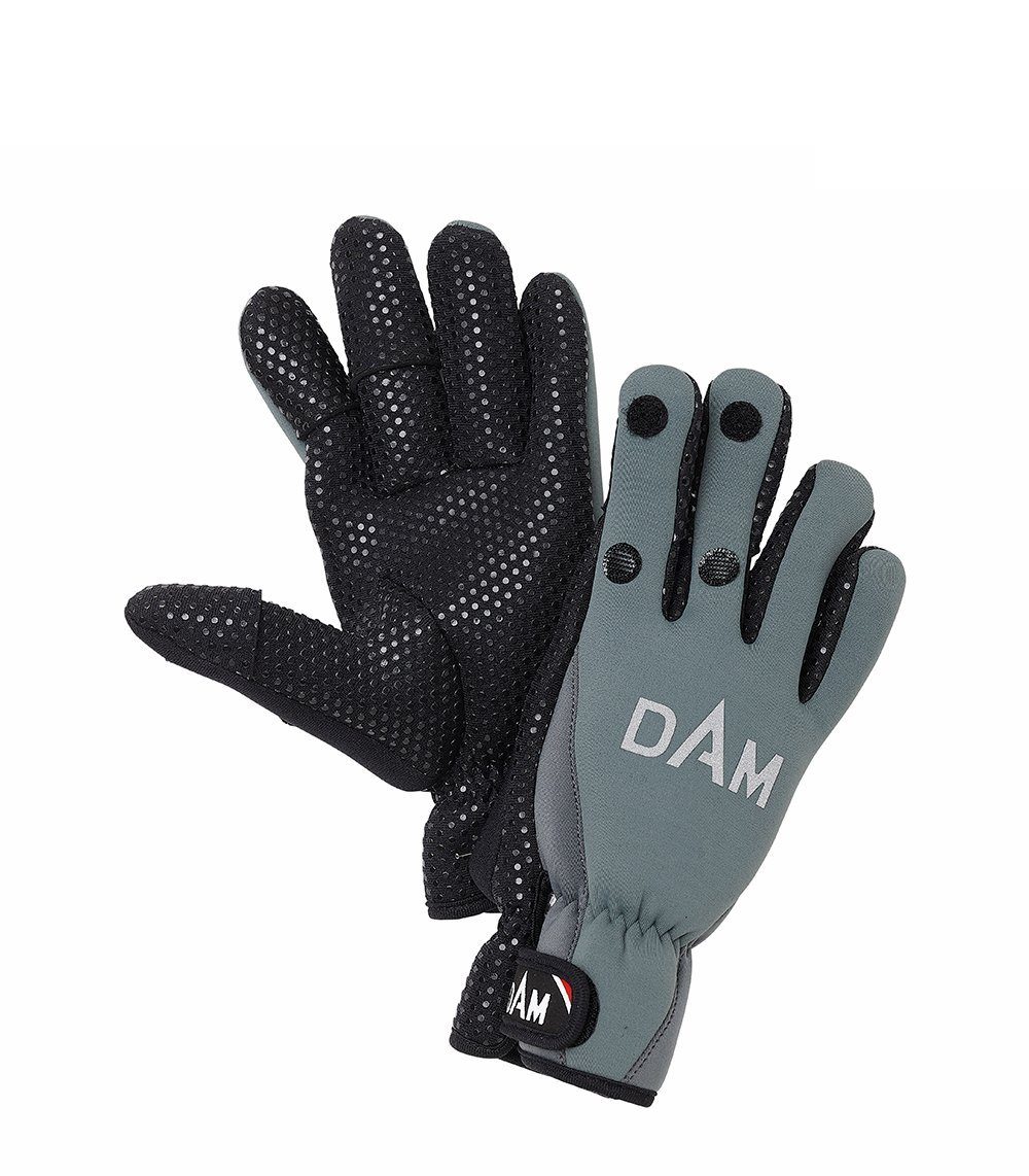 DAM Fishing Neoprenhandschuhe Neopren Anglerhandschuhe Outdoor Handschuhe Angeln XL L M Jagd