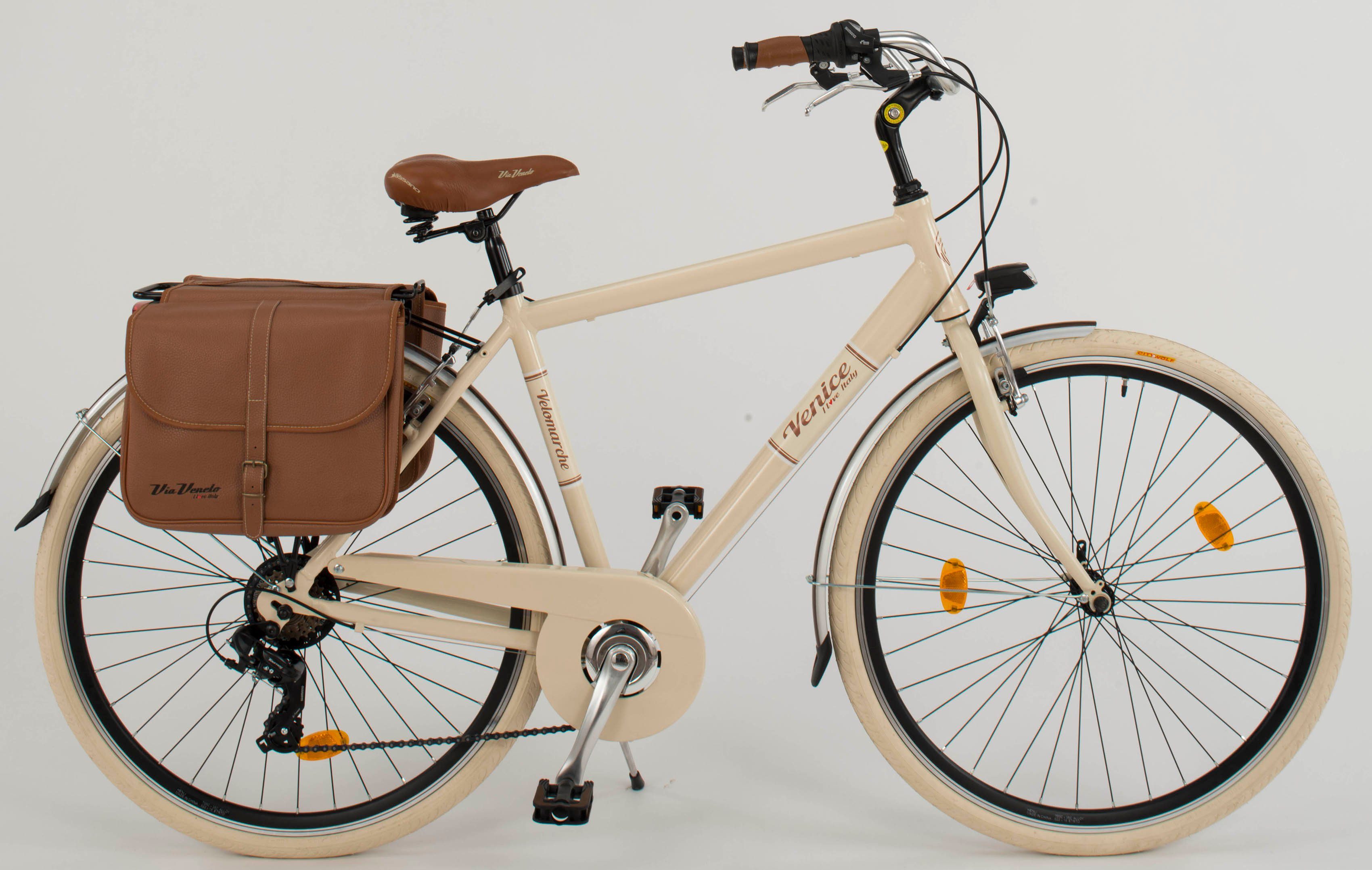 Alu I love - Kettenschaltung VENICE Gang, 605 6 Man, Citybike Cityrad Italy