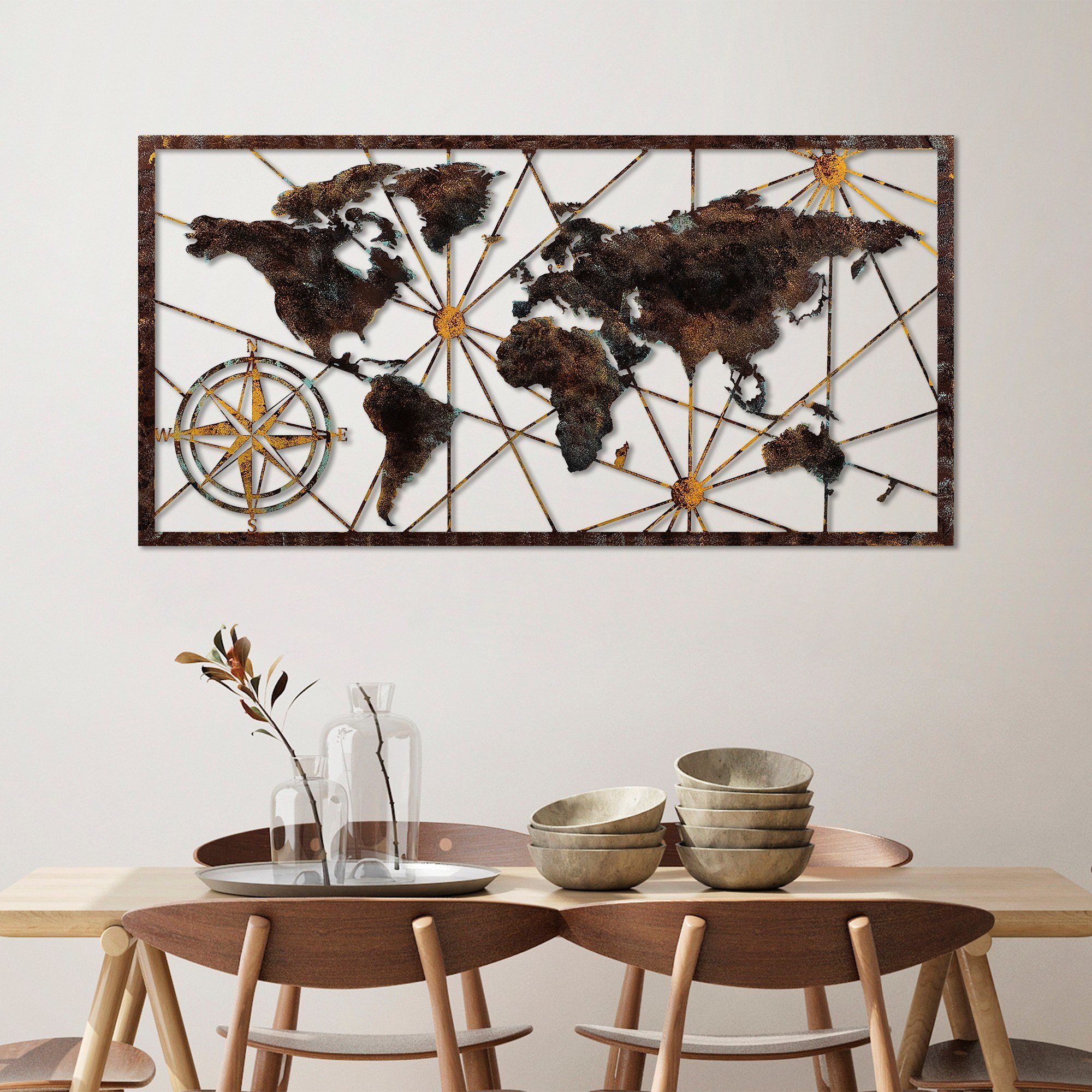 Wallity Wanddekoobjekt 100% METAL günstig online kaufen