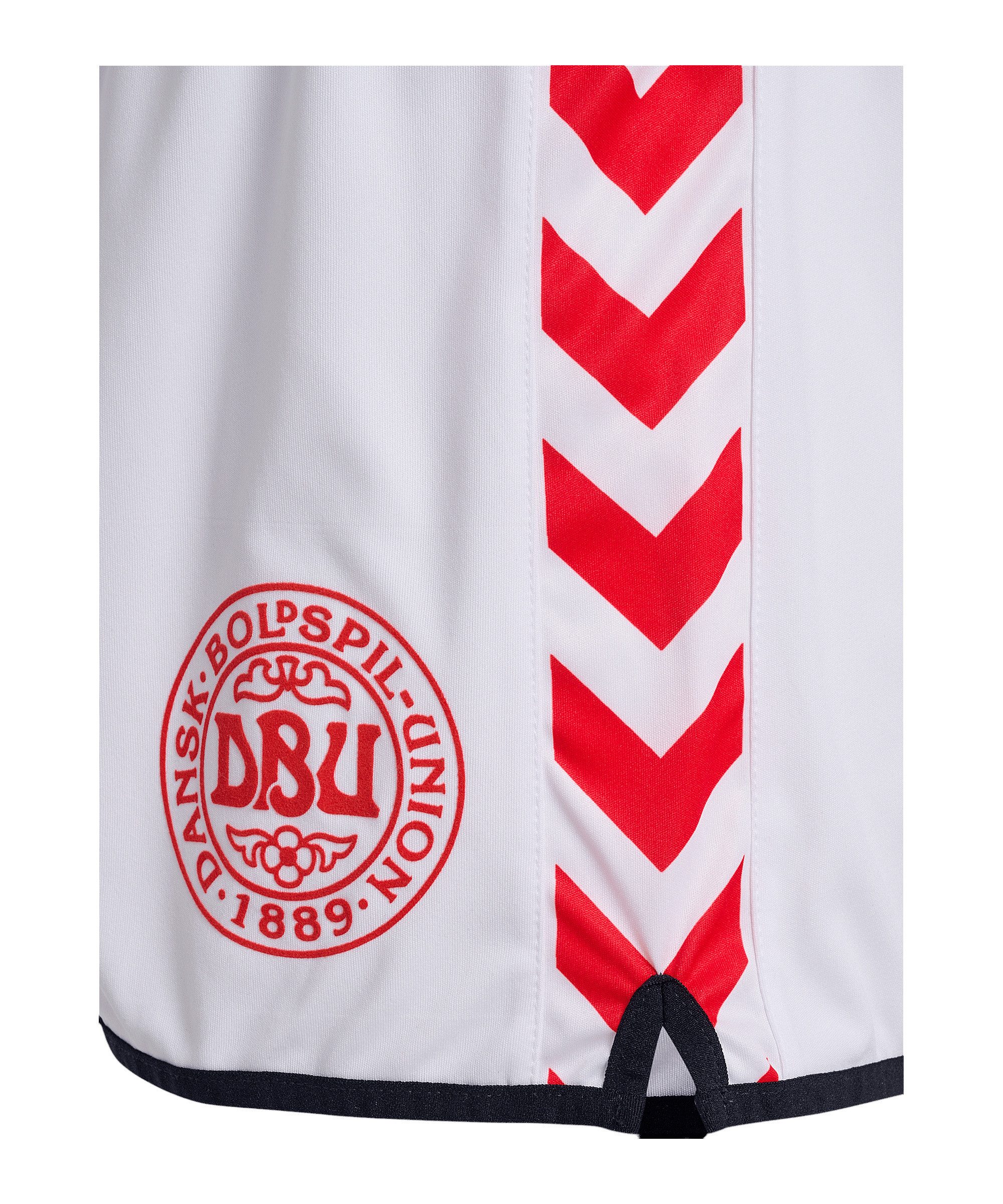 hummel Sporthose hummel DBU Dänemark 86 Replica Original Short Weiß