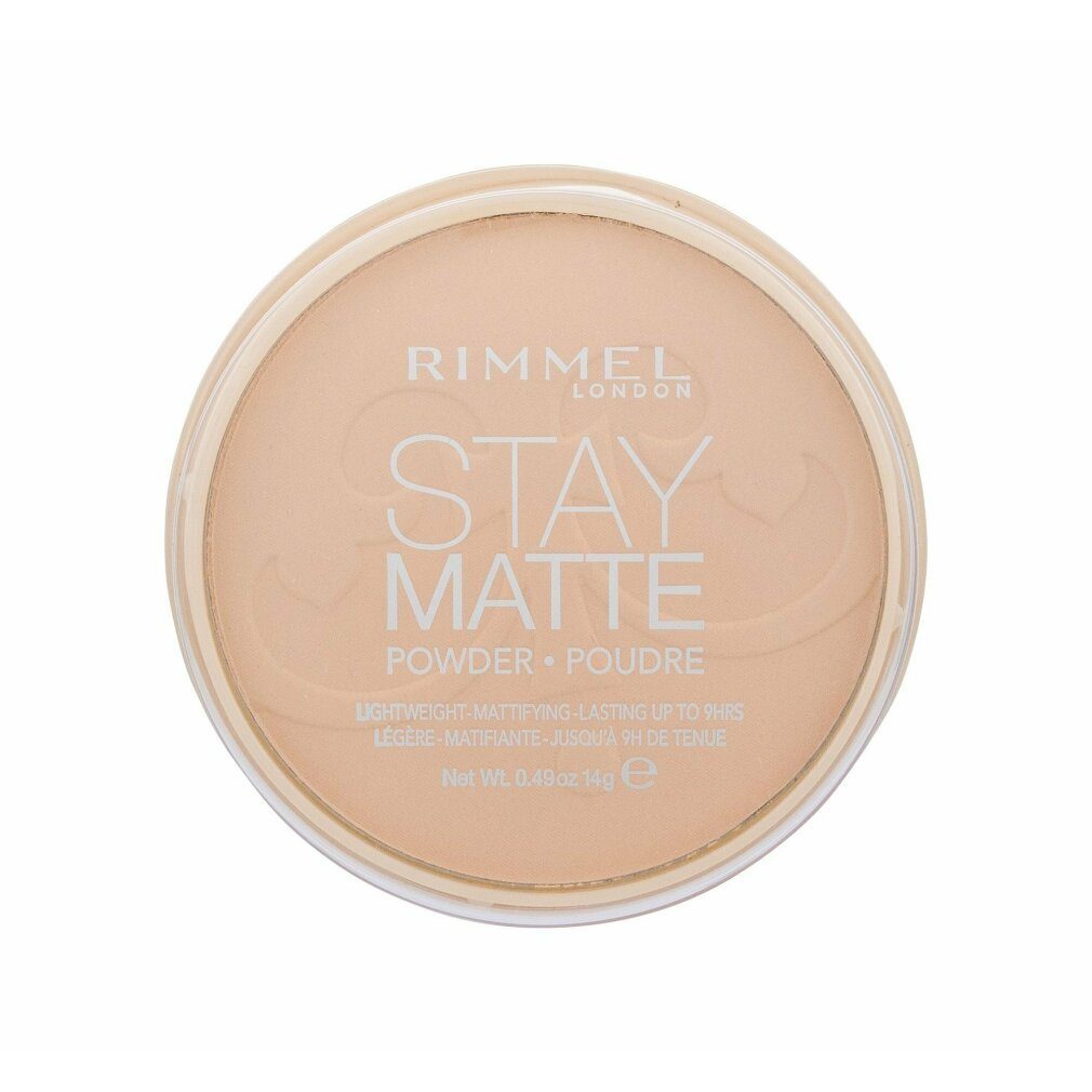 Rimmel London Puder Stay Matte Long Lasting Pressed Powder 006