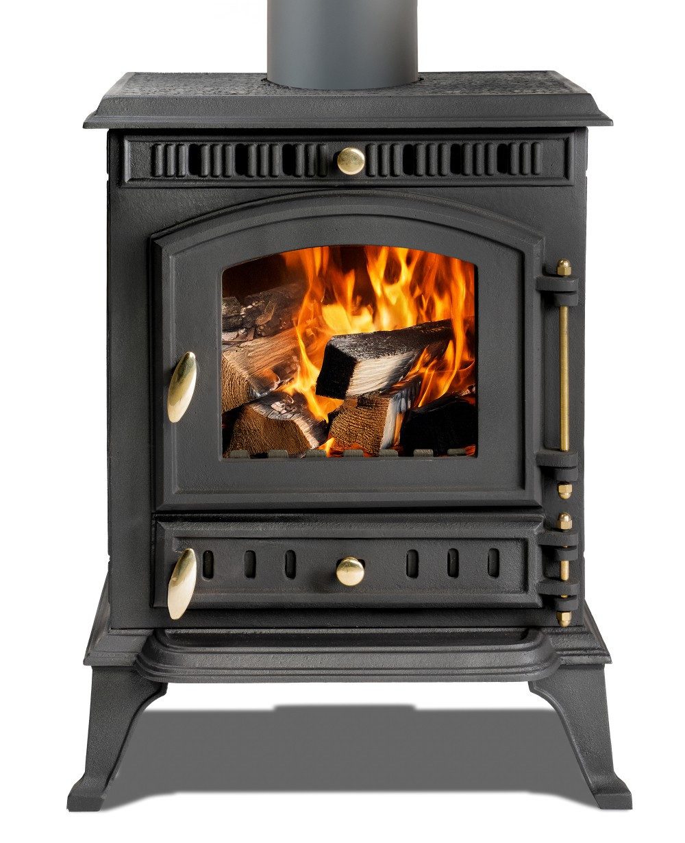 ECOfoxx Kaminofen EEK A Gusskaminofen Modell JA010, Holz&Kohle, 7,0 kW günstig online kaufen