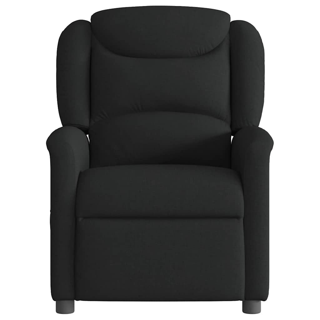 vidaXL Sessel Massagesessel Schwarz Stoff (1-St) günstig online kaufen