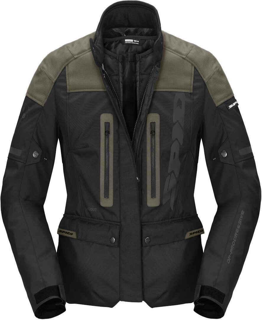 SpiDi Motorradjacke Traveler 3 Evo H2Out wasserdichte Damen Motorrad Textiljacke
