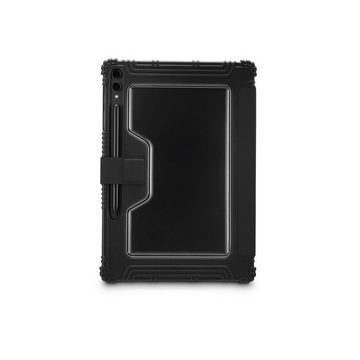 Hama Tablet-Hülle Tablet Case für Samsung Galaxy Tab S7 FE, S7+, S8+, S9+, S9 FE+ 12.4" 31,5 cm (12,4 Zoll), Farbe Schwarz, mit Stiftfach und Standfunktion, robust, nachhaltig