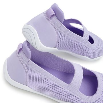 LASCANA Sneaker Ballerinas Freizeitschuh, Slipper, Halbschuh superleicht, flexible Sohle VEGAN