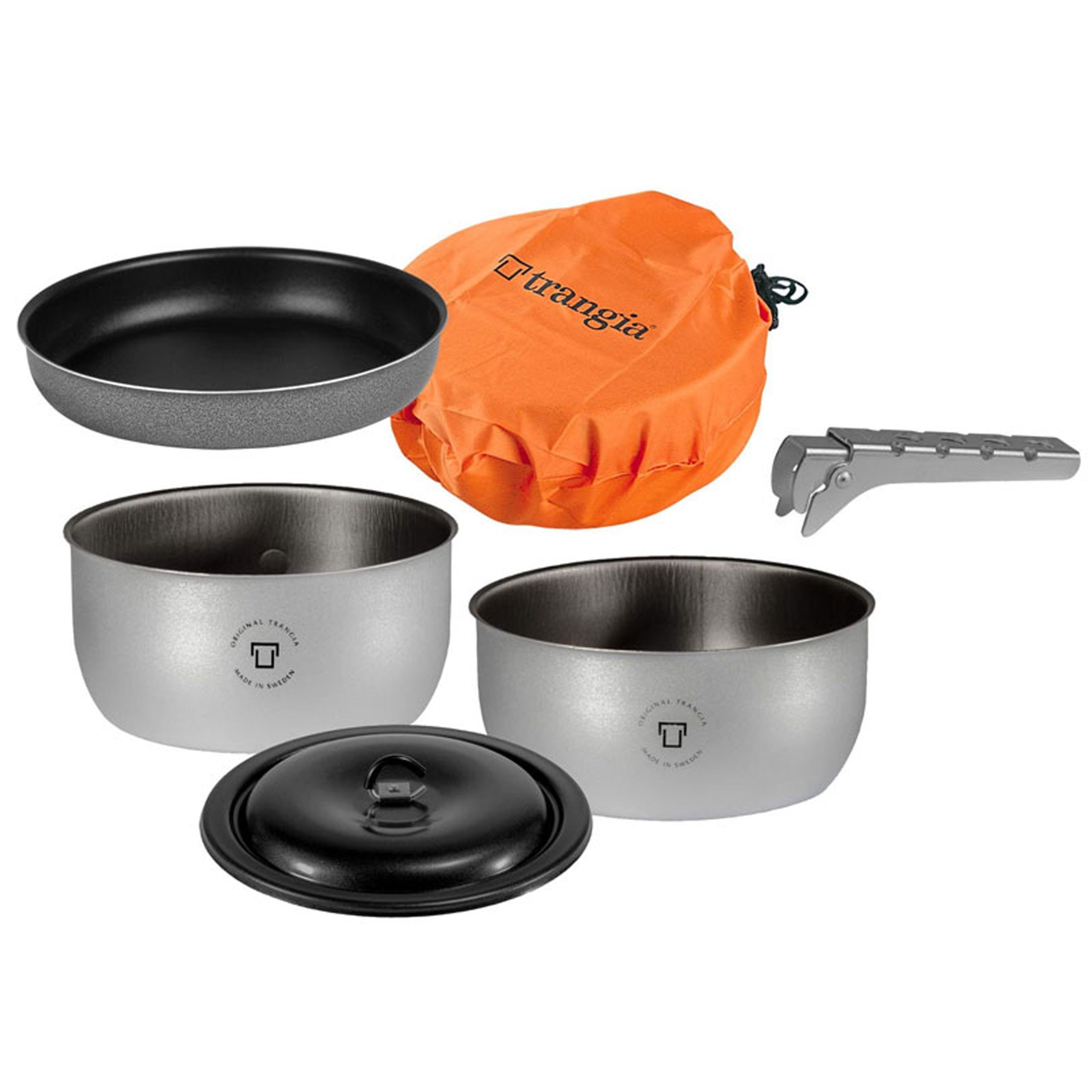Topf-Set Trangia Tundra Set III-D Duossal - Kochset aus Edelstahl+Aluminium