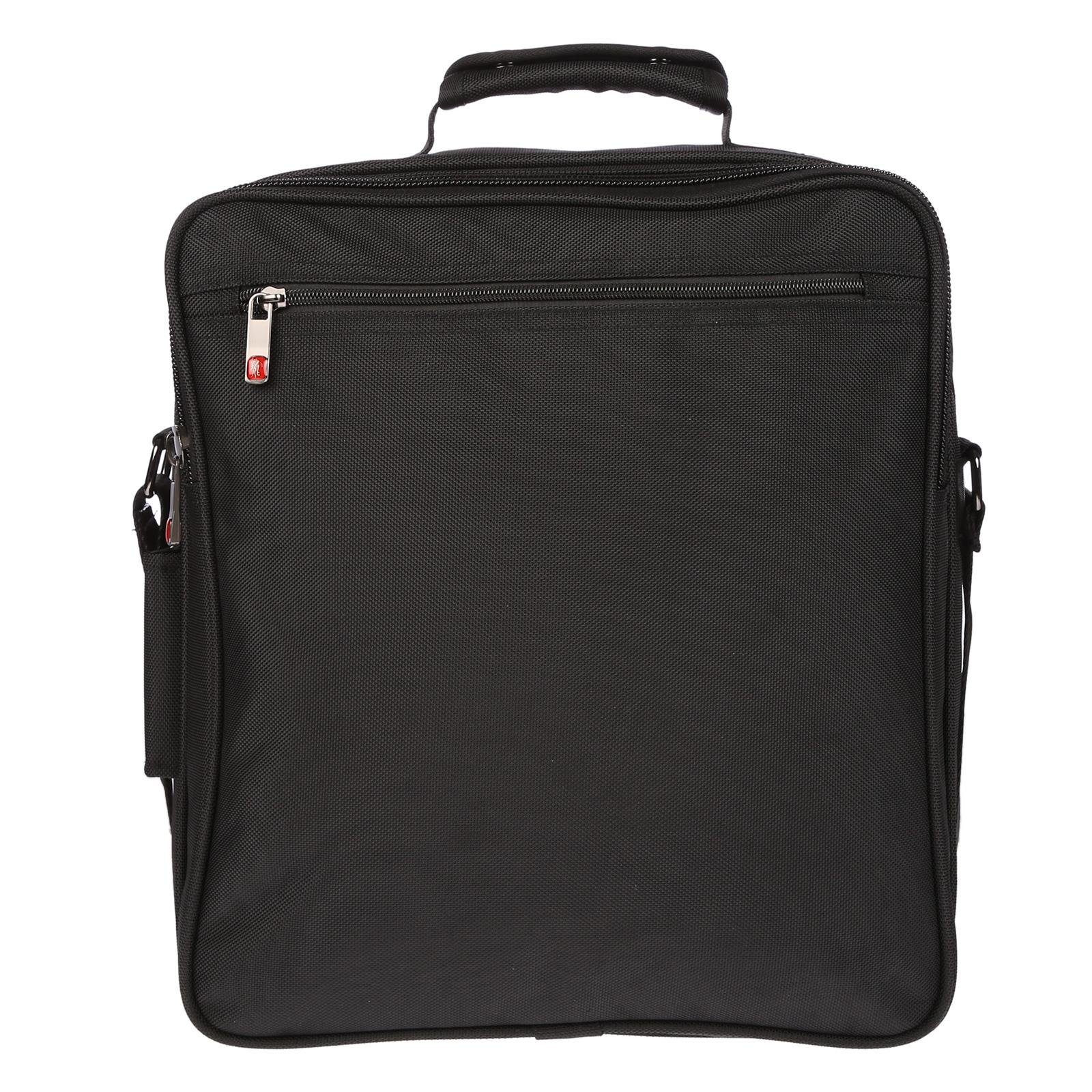 Christian Wippermann Businesstasche große Tasche Herren Umhängetasch (1-tlg), für Notebooks bis 17" (43cm) – Bild 4 von 5