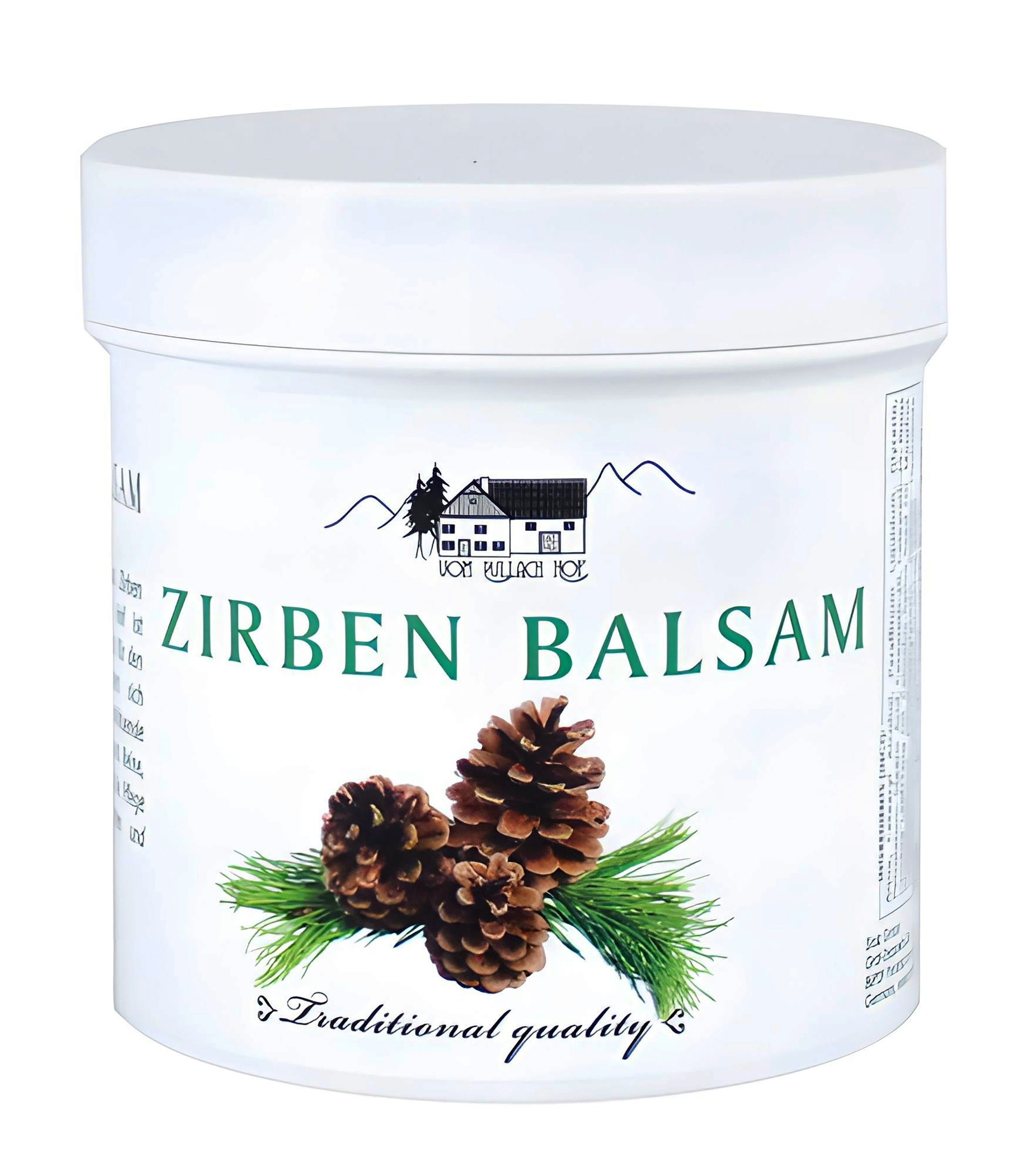 Feuchtigkeitscreme ZIRBEN BALSAM 250ml Massagecreme Feuchtigkeitscreme Körpercreme 44