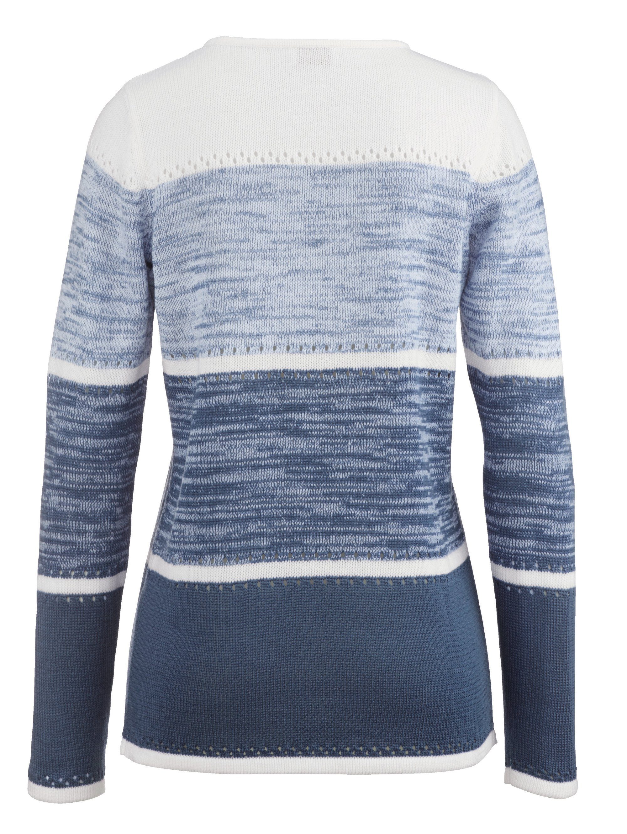 Pullover mit kontrastfarbigem Farbverlauf Pullover mit kontrastfarbigem Farbverlauf