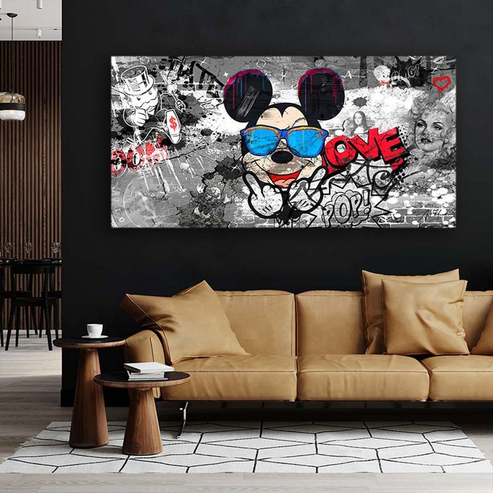 erectie spel Varken ArtMind XXL-Wandbild FAMOUS - Pop Art, Premium Wandbilder als gerahmte  Leinwand in verschiedenen Größen, Wall Art, Bild, Canva