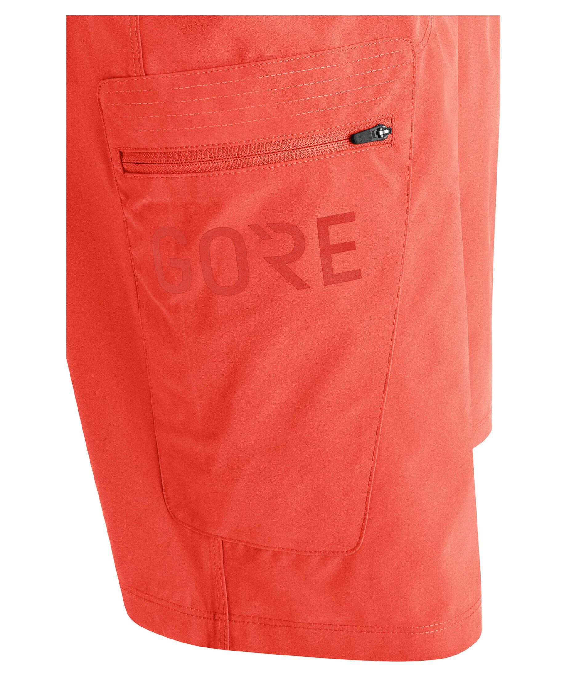 Wear PASSION GORE® (1-tlg) Herren (500) Fahrradhose rot Radshorts