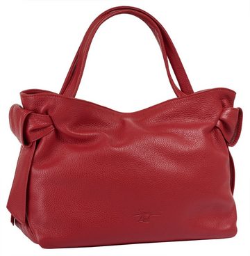 Samantha Look Henkeltasche, echt Leder, Made in Italy