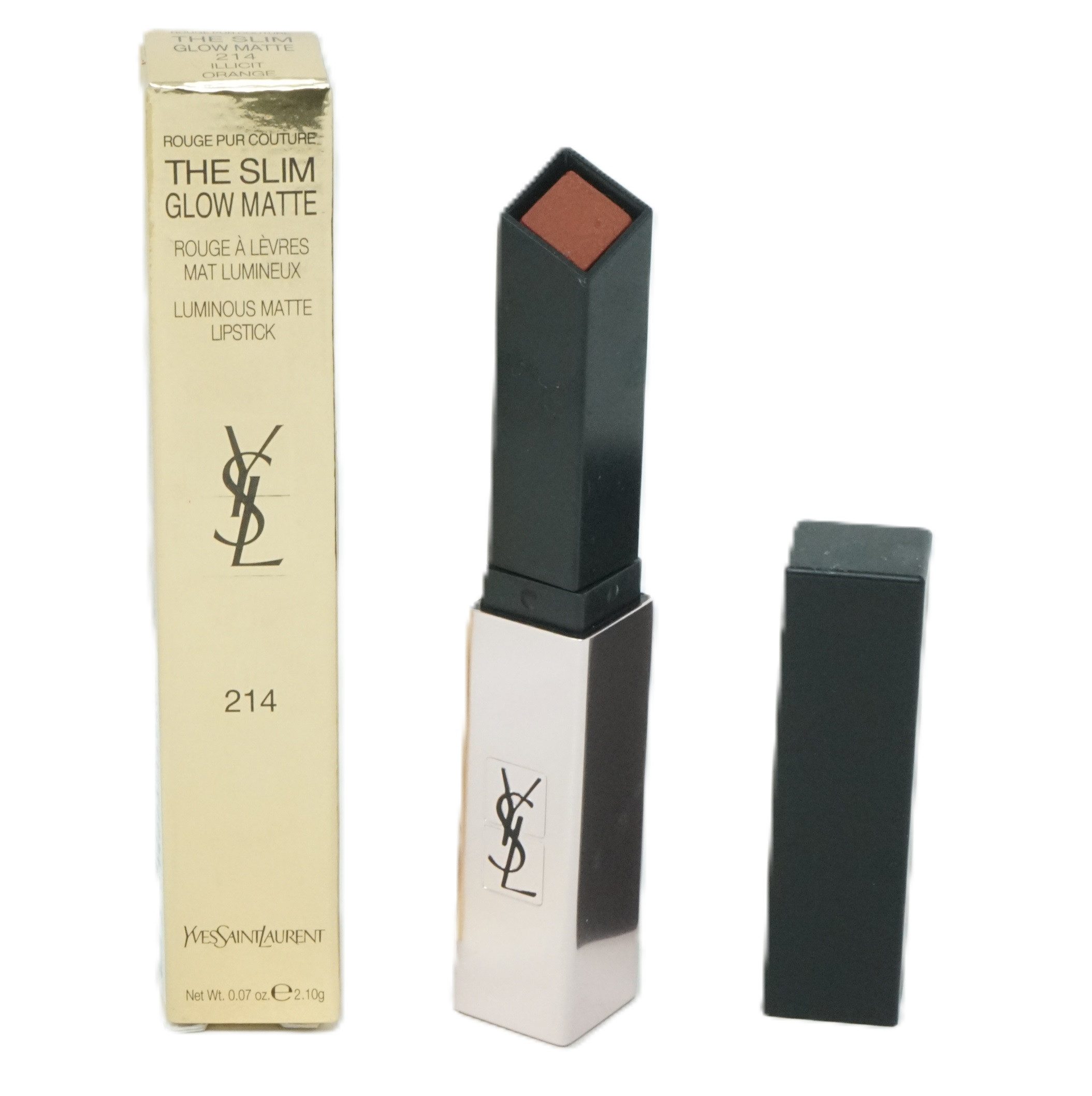 YVES SAINT LAURENT Lippenstift Yves Saint Laurent Lippenstift 2,1g Illicit Orange 214