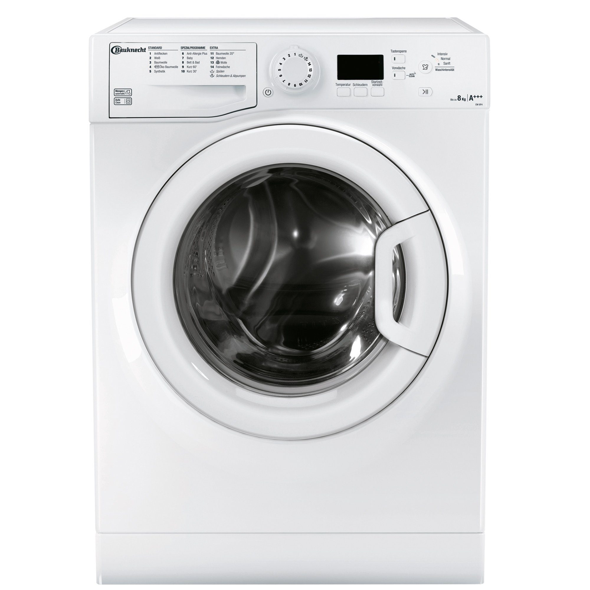 BAUKNECHT Waschmaschine EW 8F4 A+++, Anti-Allergie Plus, Mengenautomatik,  Woolmark Green Zertifikat, AutoClean online kaufen | OTTO