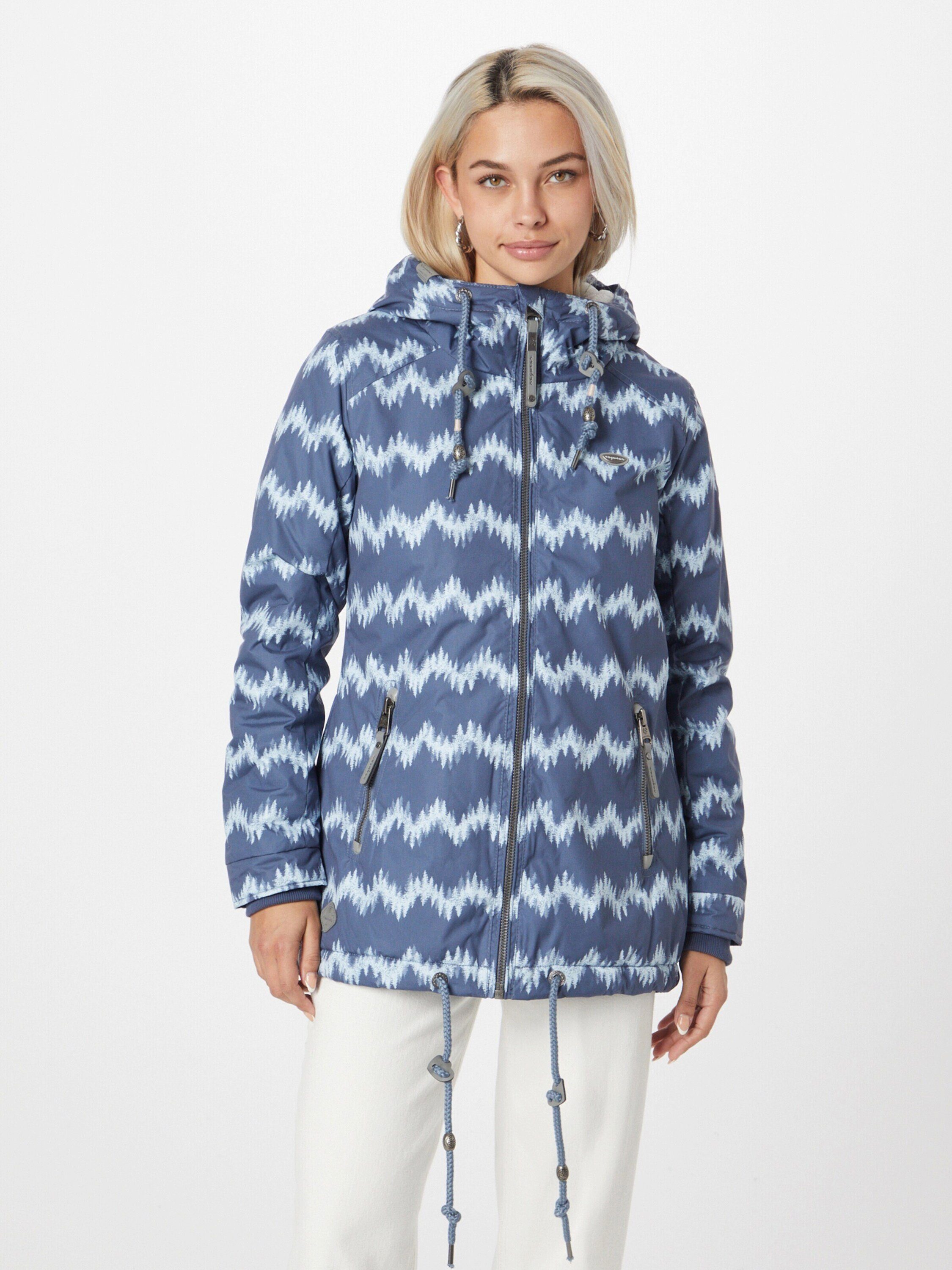 Langjacke Ragwear ZUZKA (1-St) blue 2040