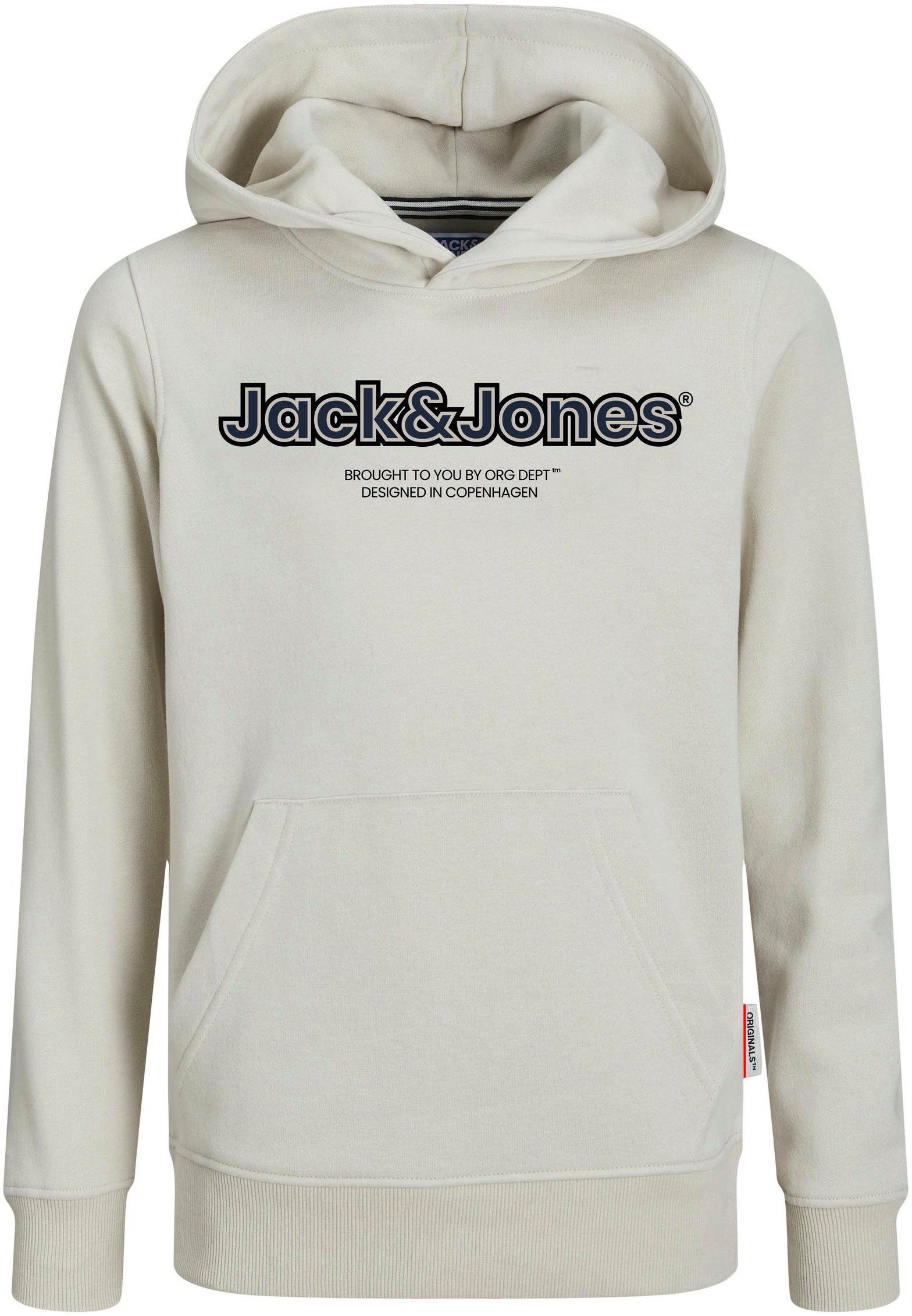 Jack & Jones Junior JNR BF Moonbeam SWEAT JORLAKEWOOD HOOD Kapuzensweatshirt