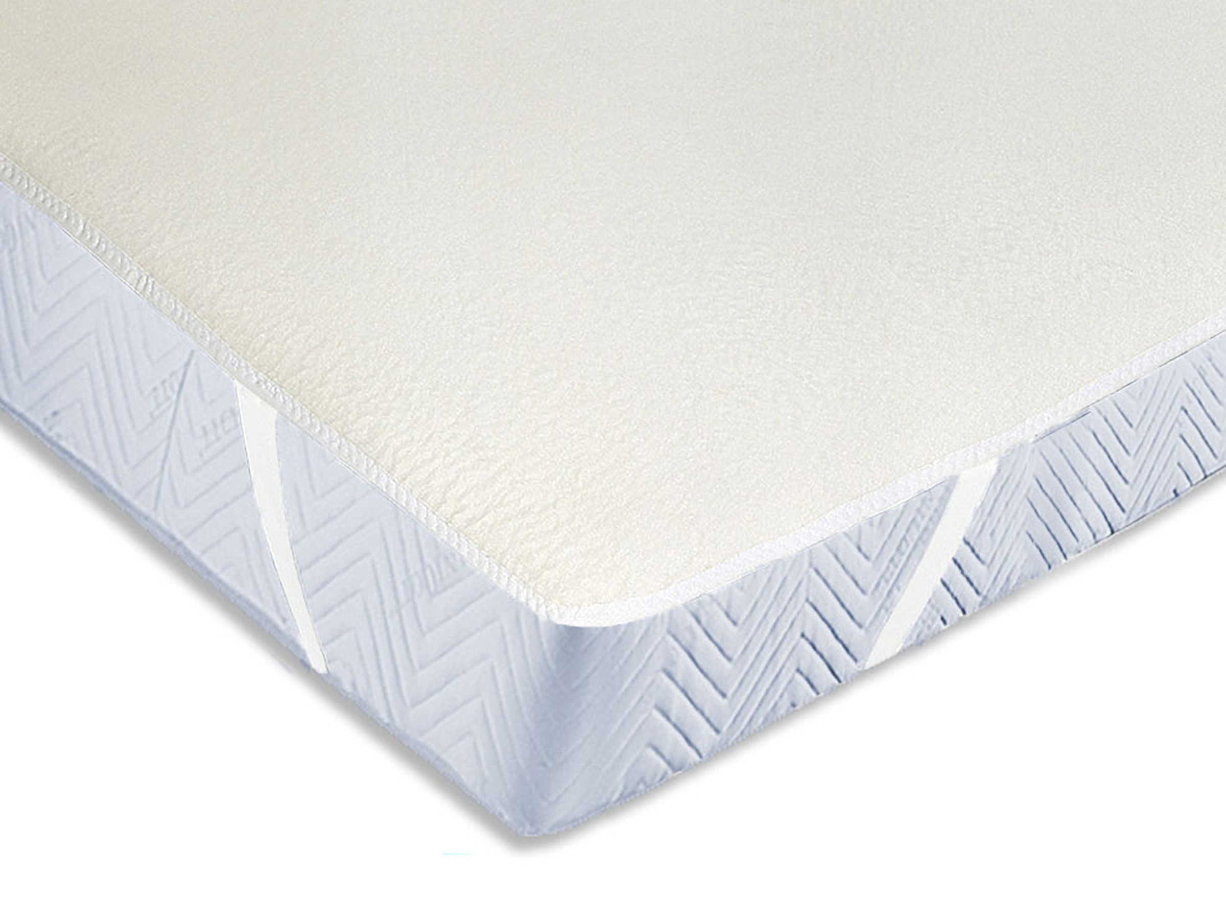 Matratzenauflage ZOLLNER, 70 x 140 cm, 100% Baumwolle, vom Hotelwäschespezi günstig online kaufen