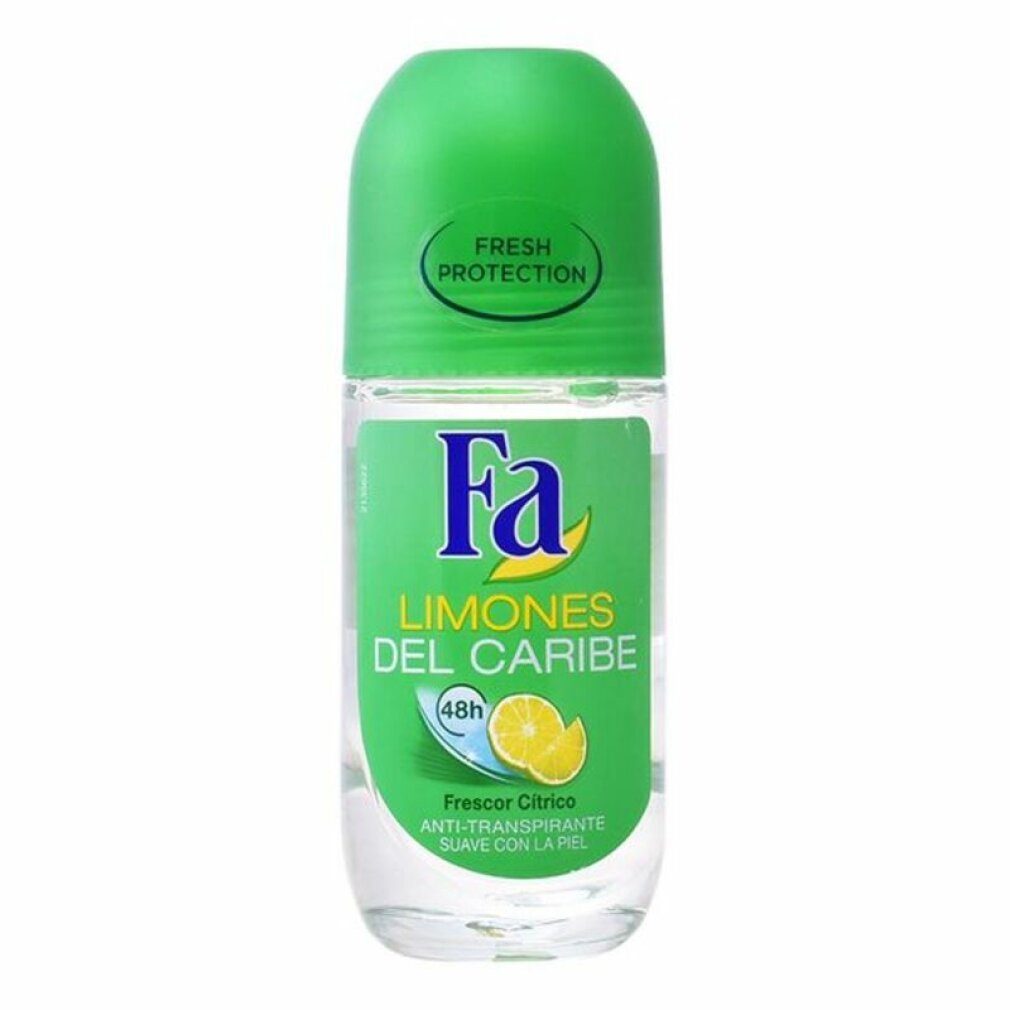 FA Deo-Roller Zitronen Der Karibik Desodorant Roll-on 50ml