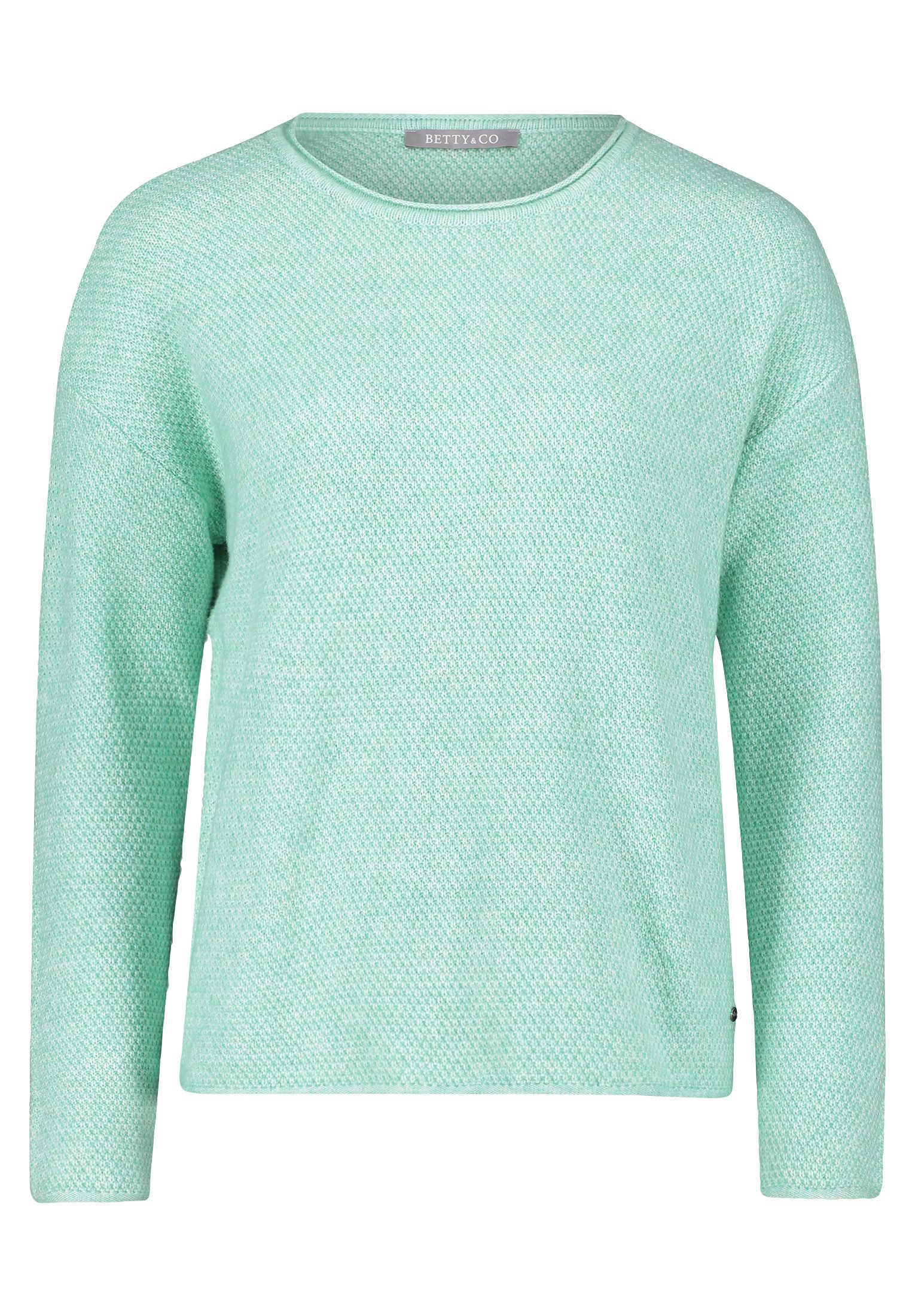 Betty&Co Strickpullover "Damen Strickpullover mit Rundhalsausschnitt" 1 Stk günstig online kaufen