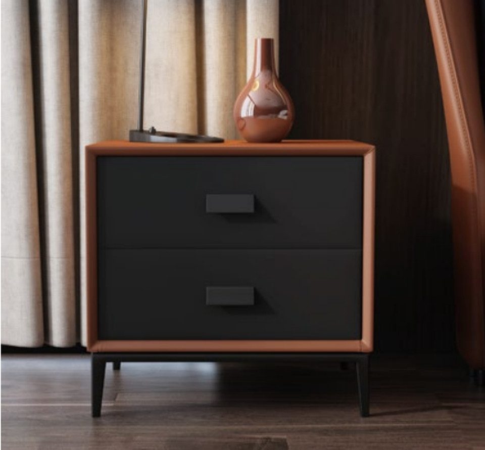 Xlmoebel Nachttisch Eleganter Nachttisch mit Stauraum in modernem Design (1-St., Nachttisch), Hergestellt in Europa