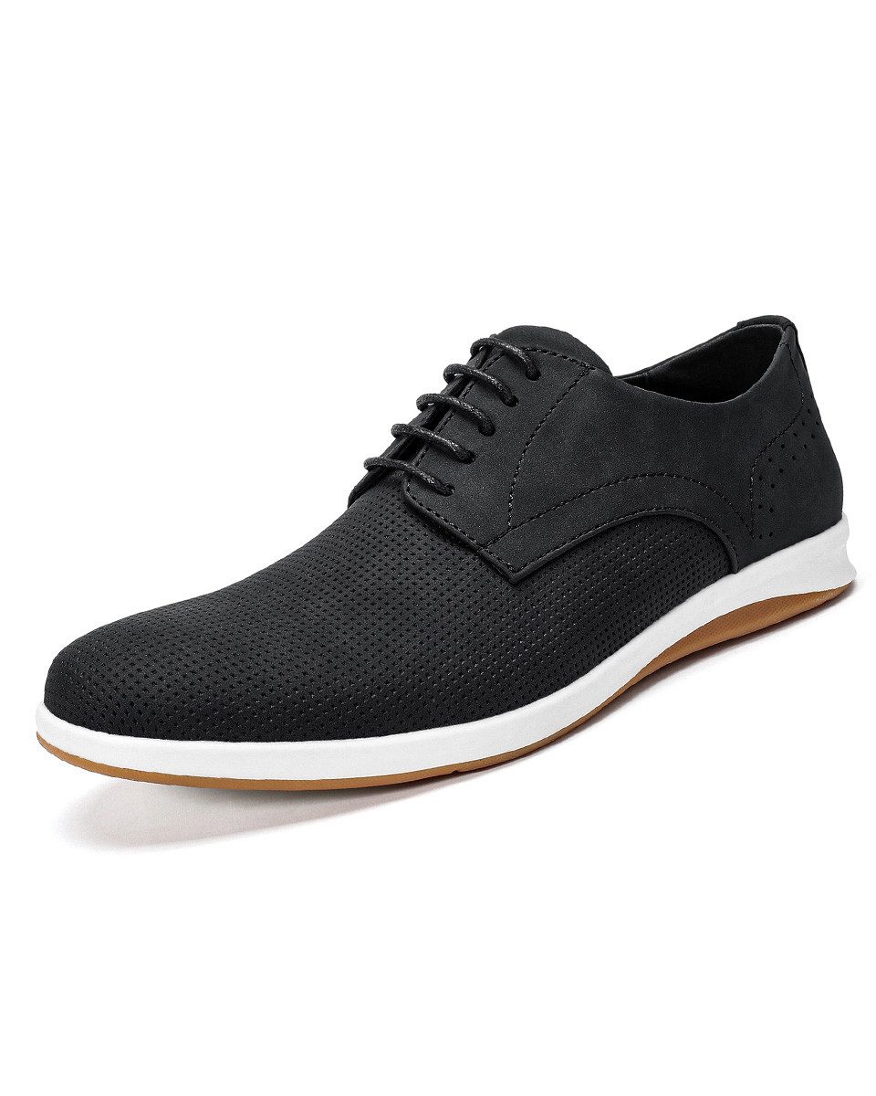 Allthemen Schnürschuh Vielseitige Derby-Schnürer Herren Businessschuhe für Büro & Freizeit