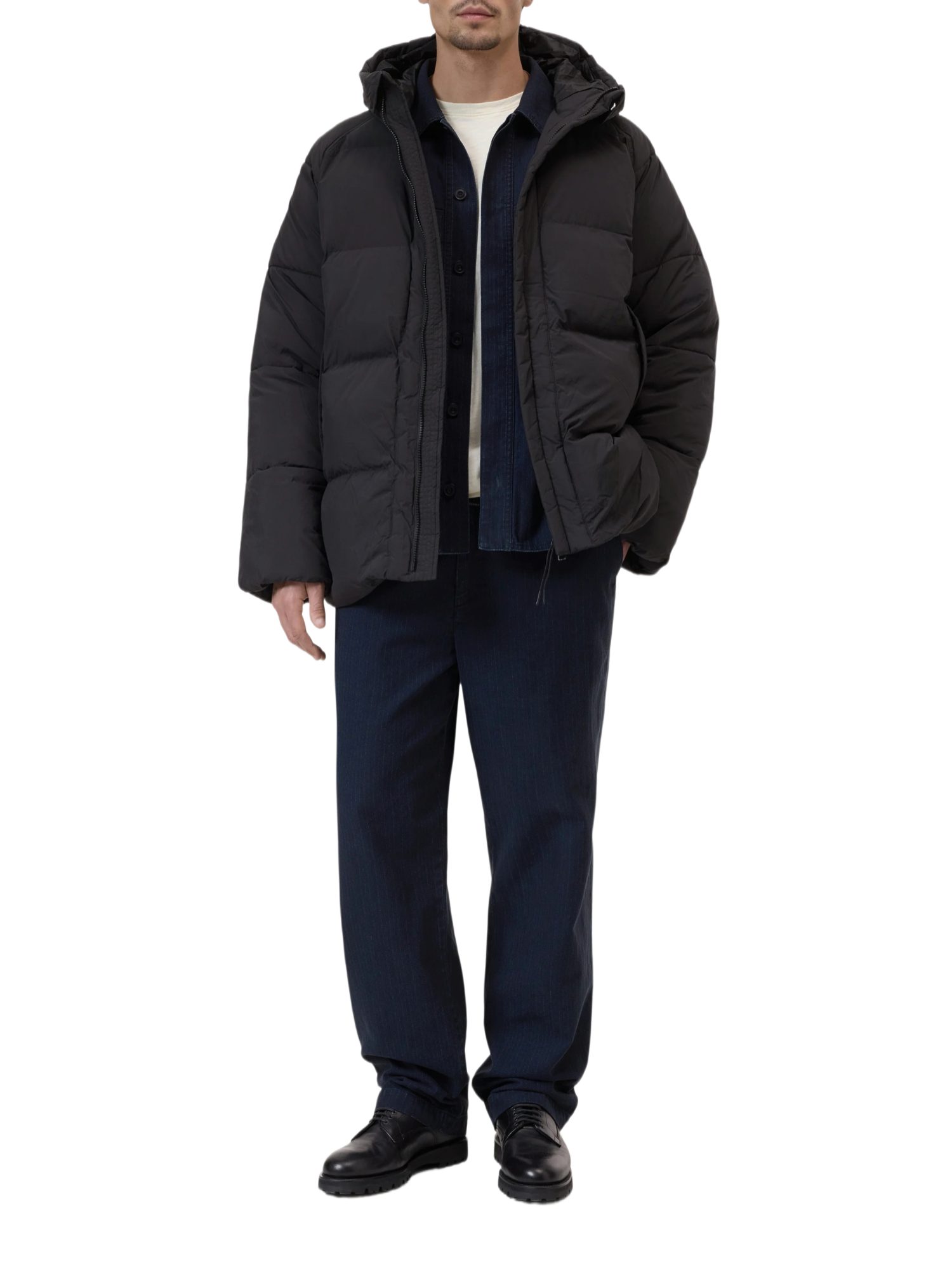 CLOSED Funktionsjacke schwarz,Outdoor,Nylon,Unifarben,Lang,Regular Fit