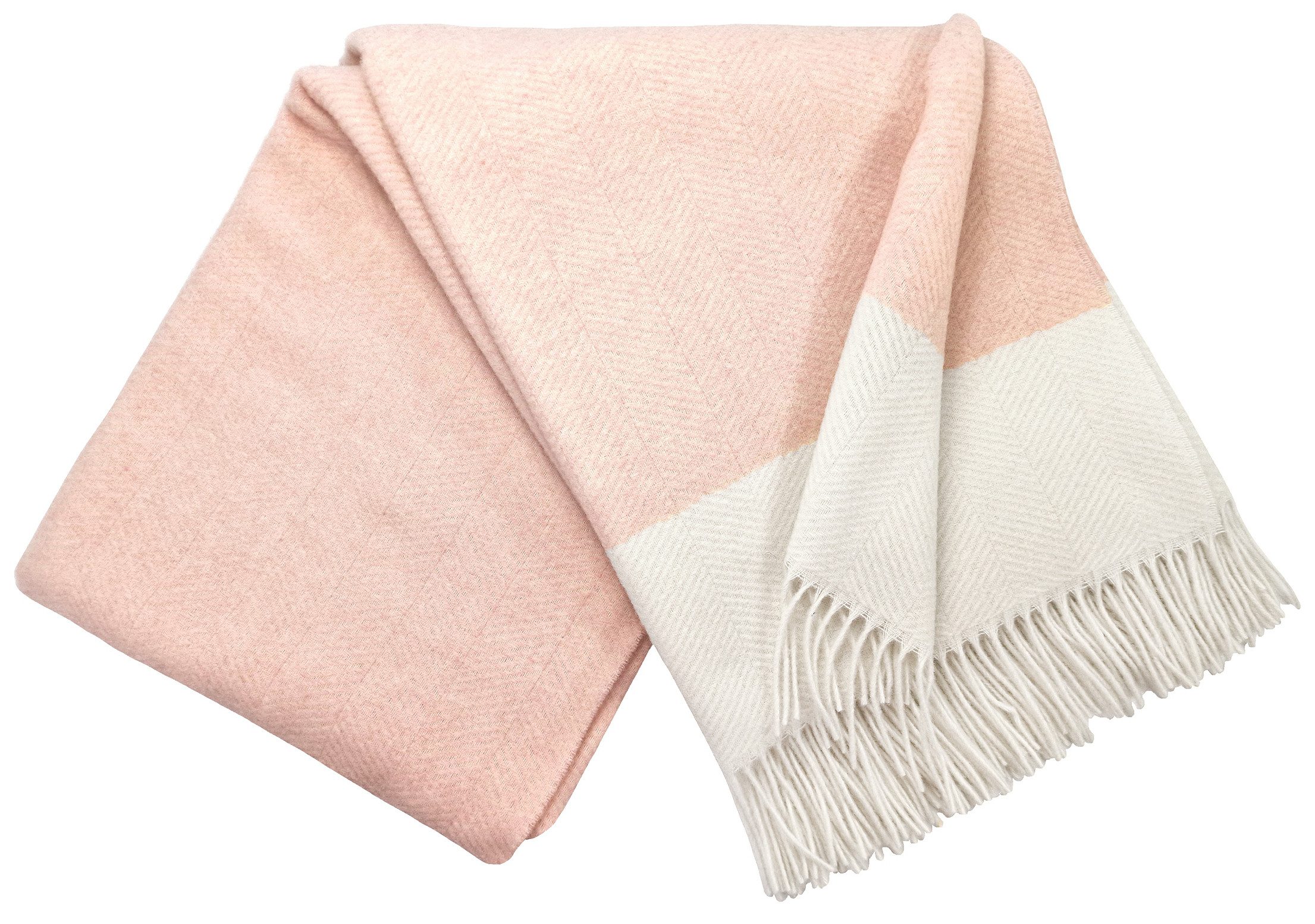 Wolldecke Merinowolldecke Plaid "FARO" Merinowolle-Kaschmir-Mix 140 x 200 cm, STTS