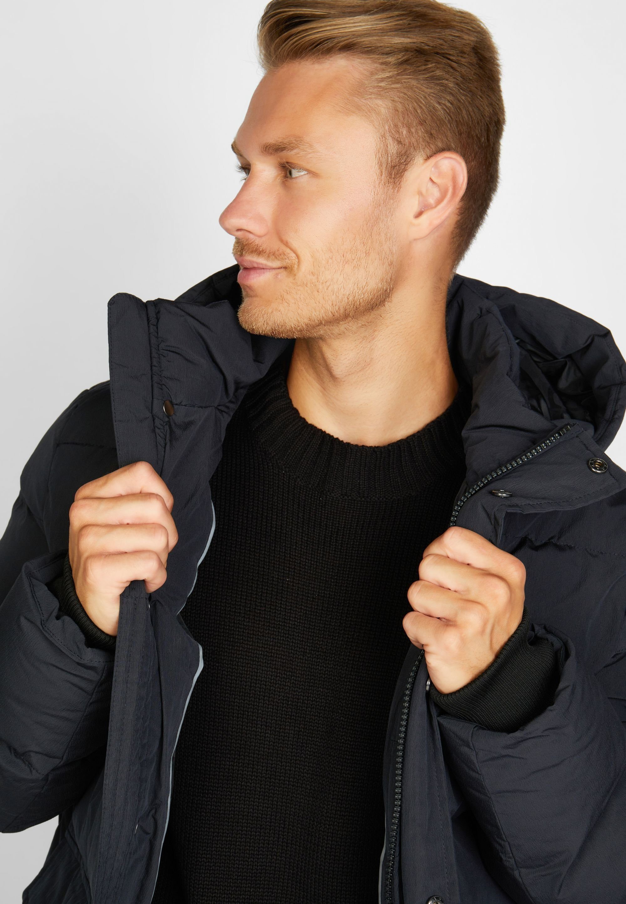 Kapuze Outdoorjacke mit Poolman NAVY NUO