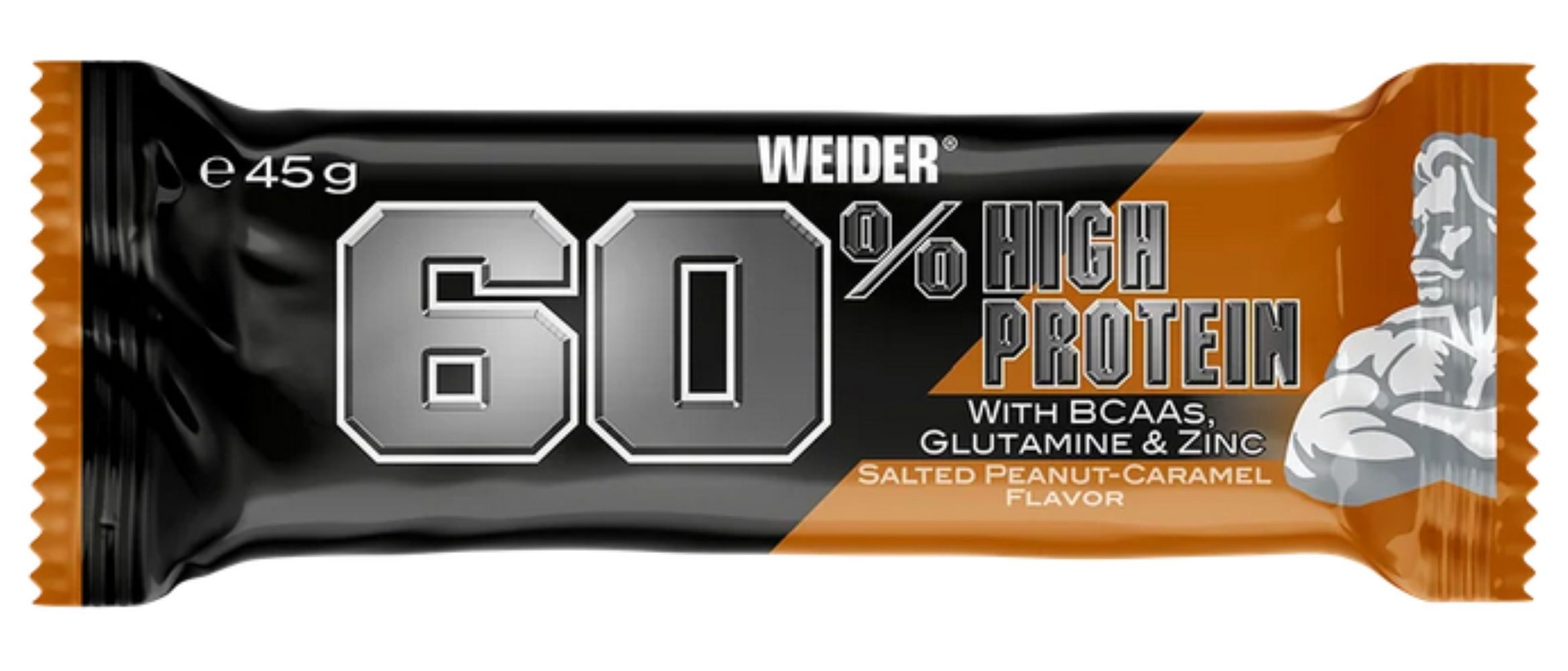 WEIDER Weider 60% Protein Bar 45g Riegel Riegel, 1 er, 60% Eiweißgehalt