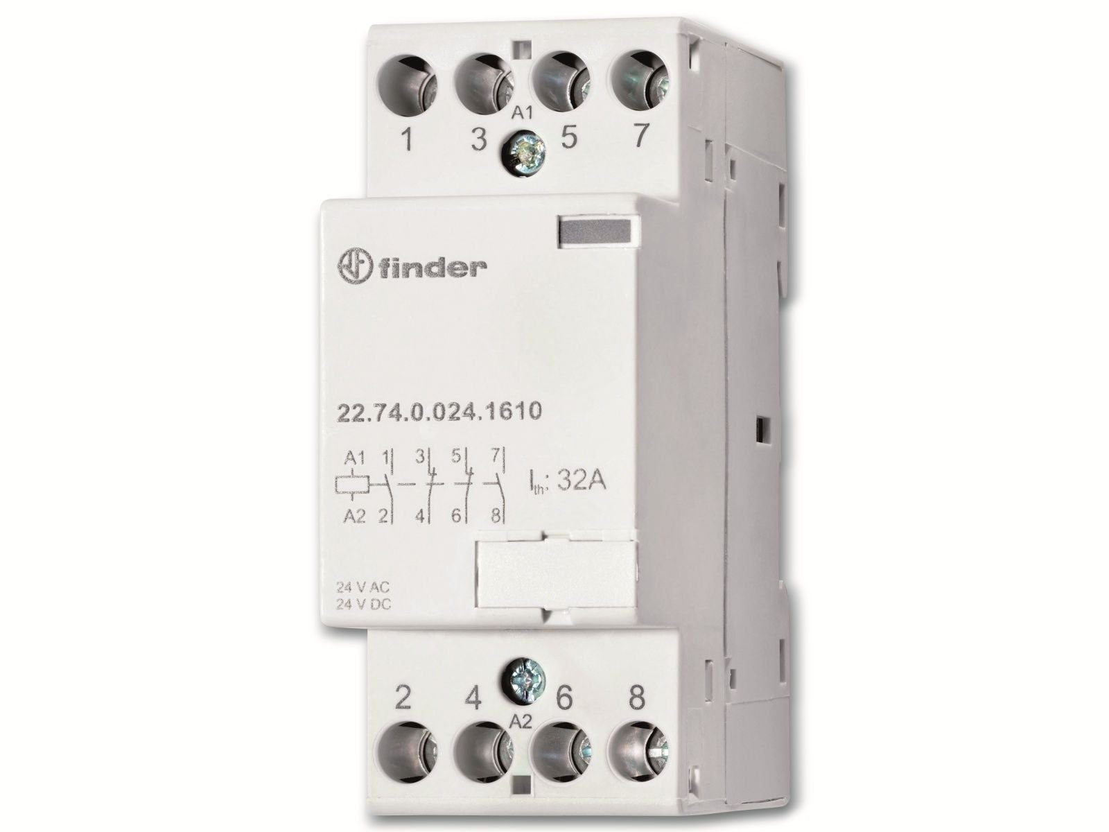 finder Verteilerbox FINDER 230 A, 32 4 V, Installationsschütz