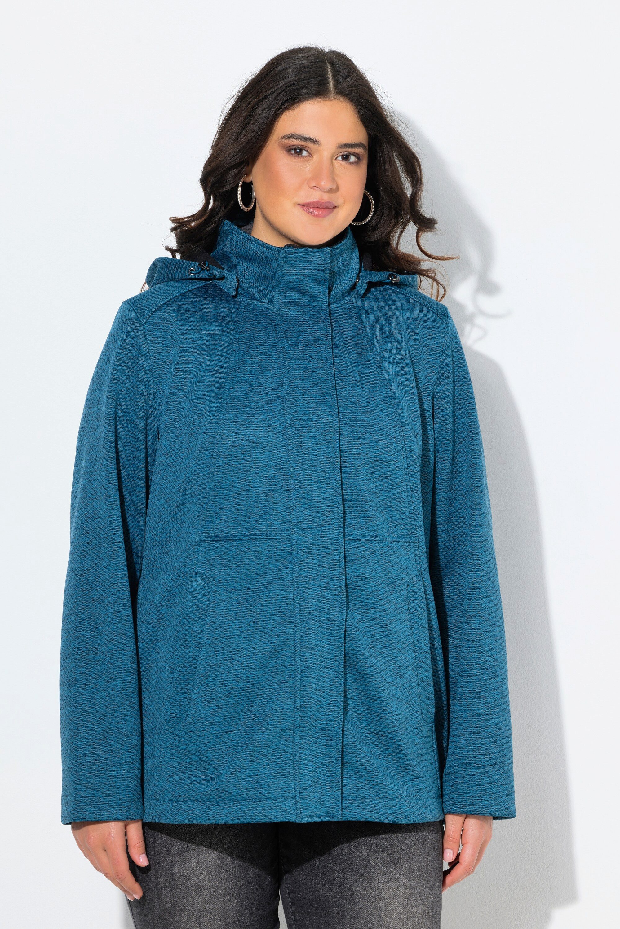 Softshelljacke HYPRAR Softshelljacke wasserabweisend Kapuze