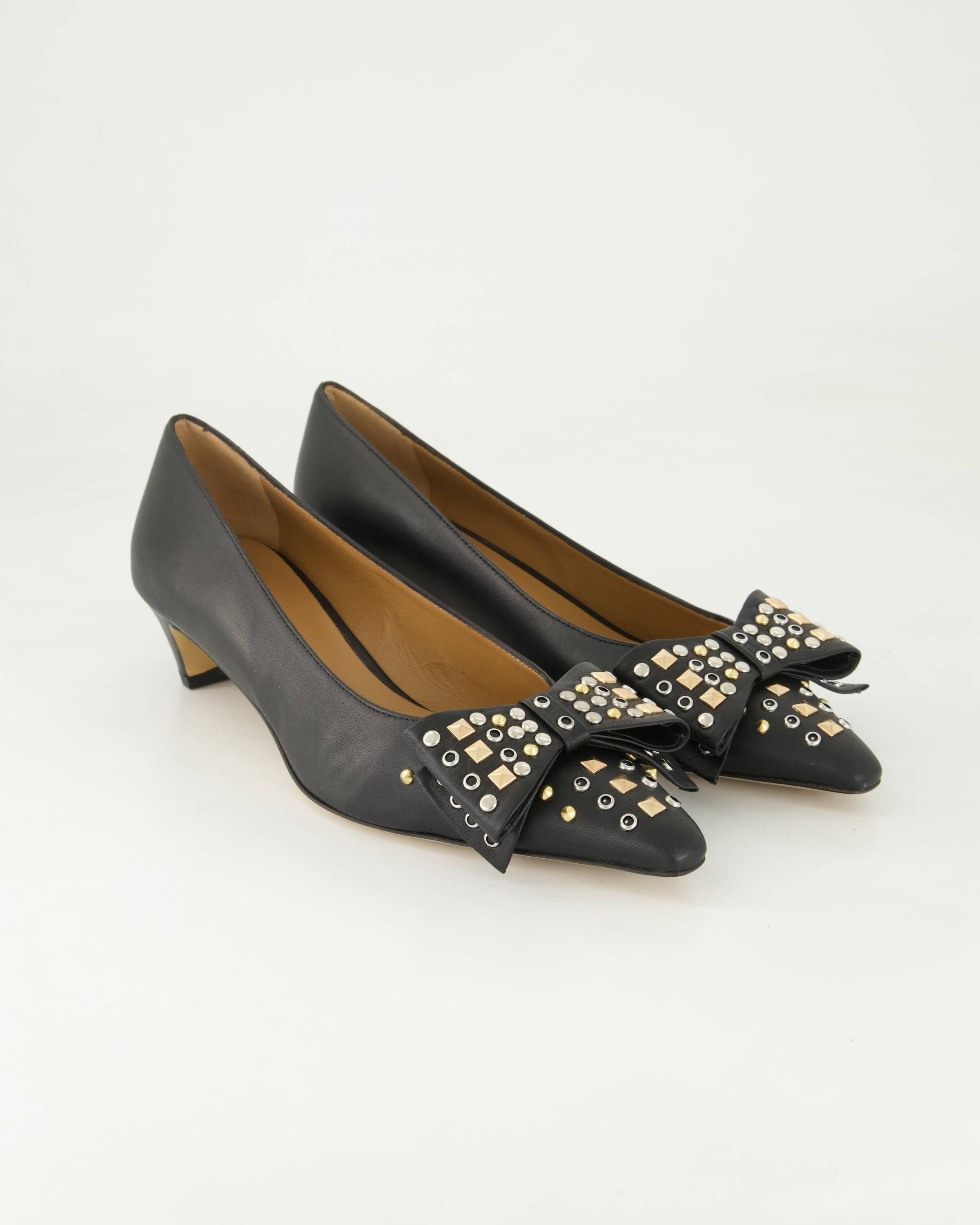 George Watts R602 Pumps Obermaterial: Leder