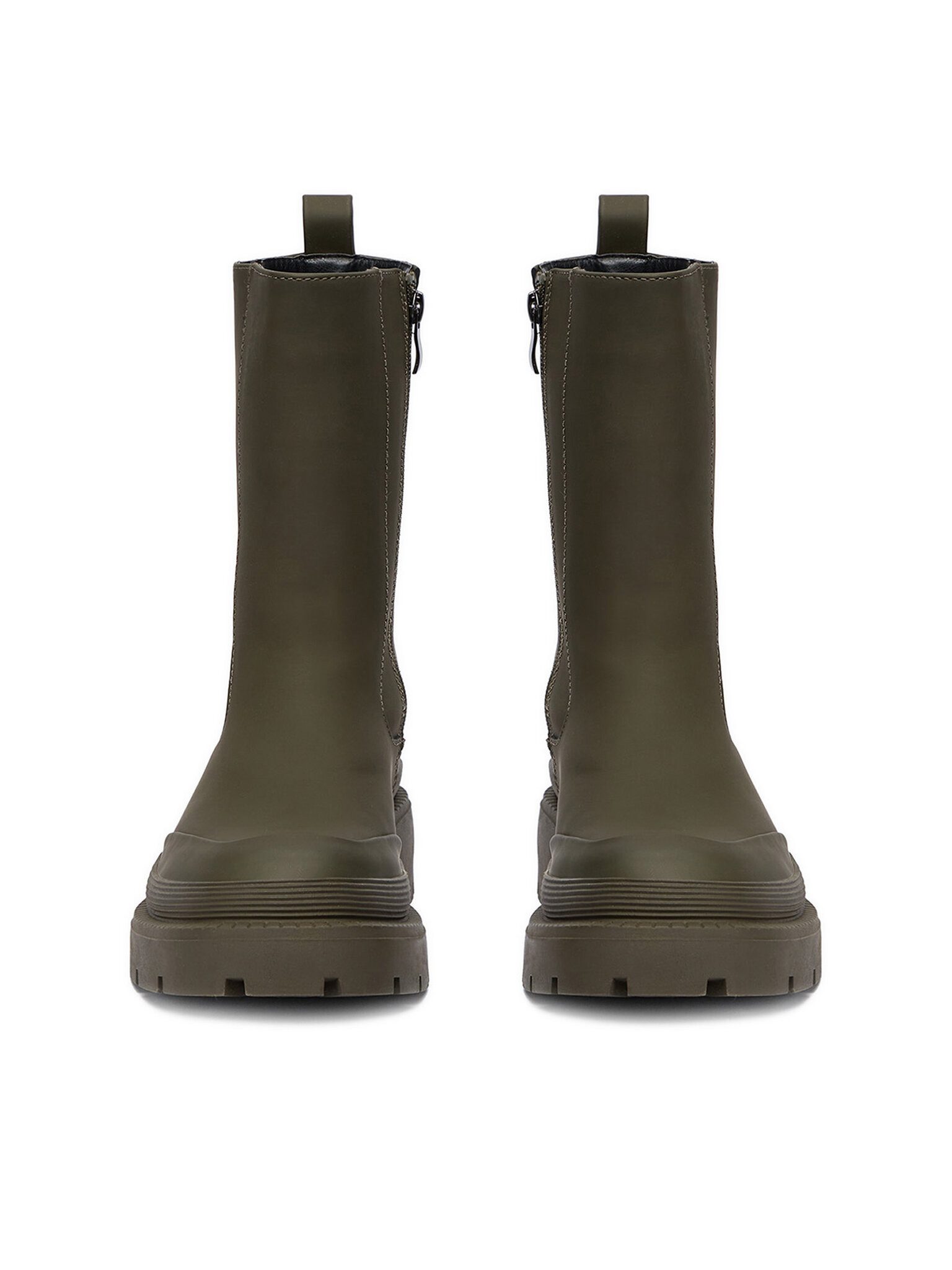 DeeZee Deezee Damenschuhe Khaki 13096-10 Stiefel